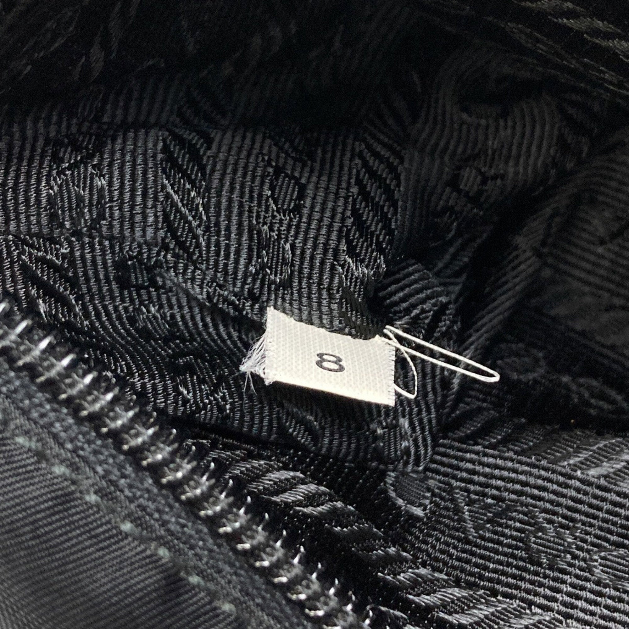 Prada Black Nylon Canvas Shoulder Bag (Pre-Owned)