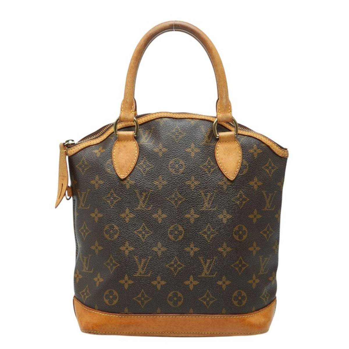 Louis Vuitton Brown Pvc Leather Handbag (Pre-Owned)