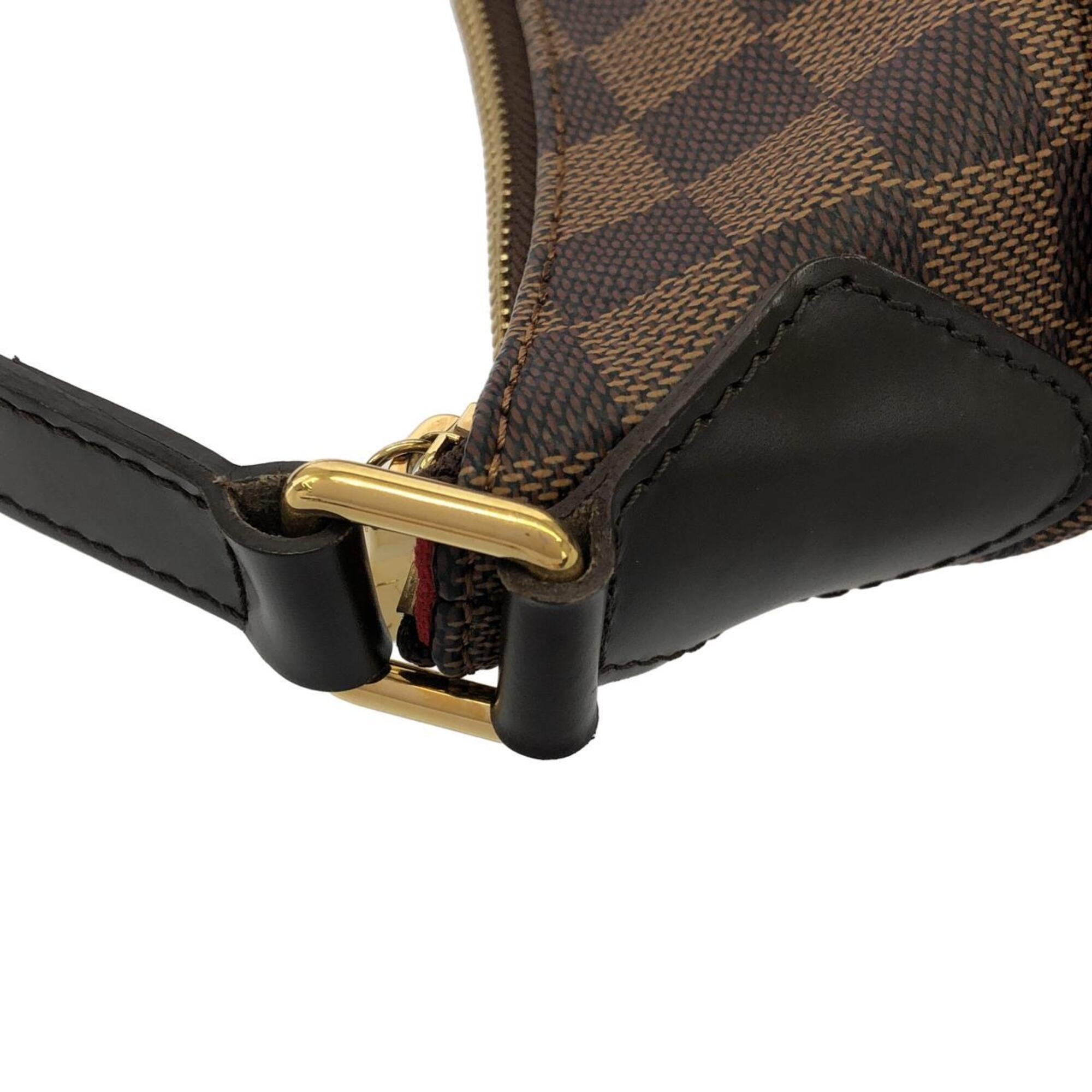 Louis Vuitton Damier Damier Canvas Ebene Damier Canvas Shoulder Bag (Pre-Owned)