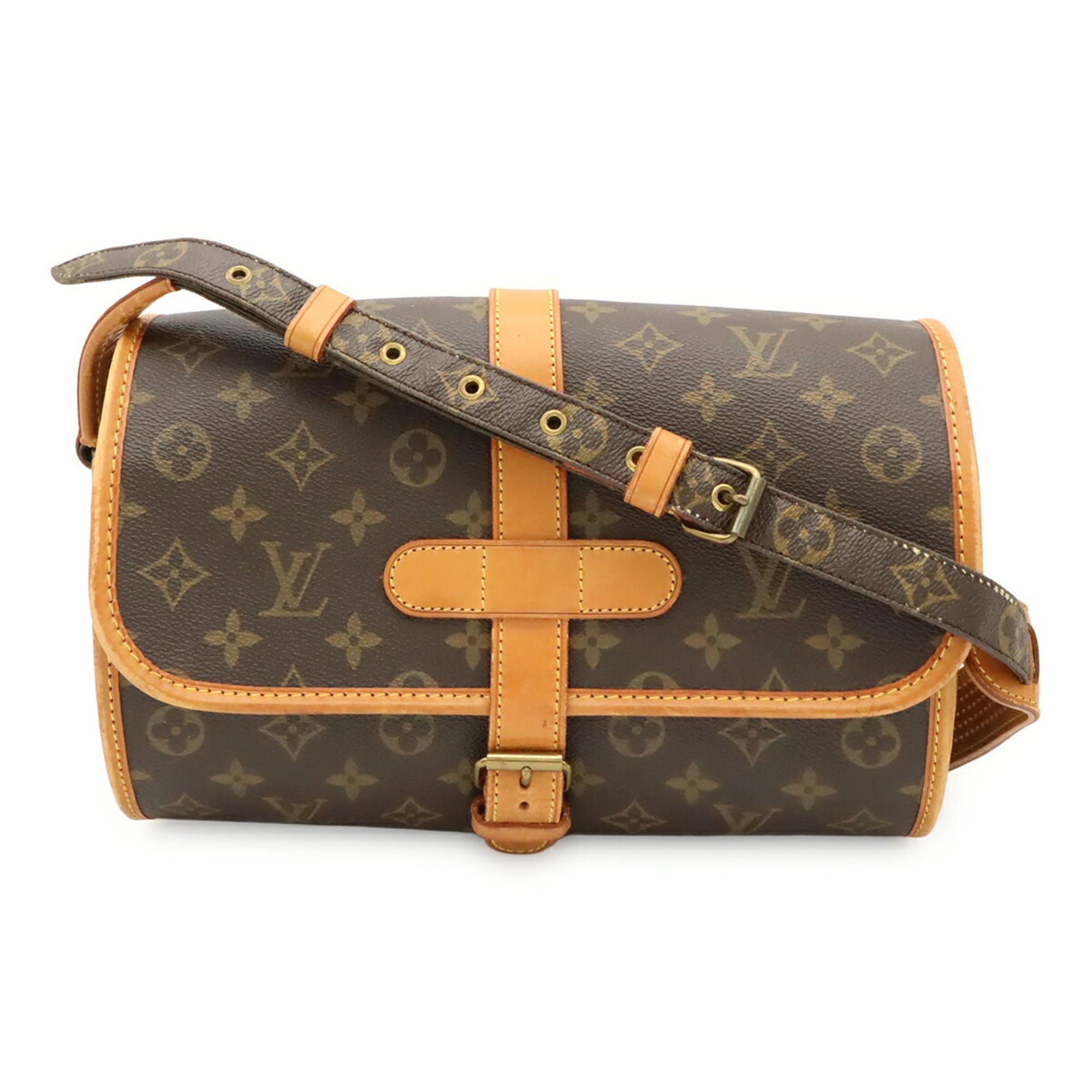 Louis Vuitton Brown Galle Monogram Shoulder Bag (Pre-Owned)