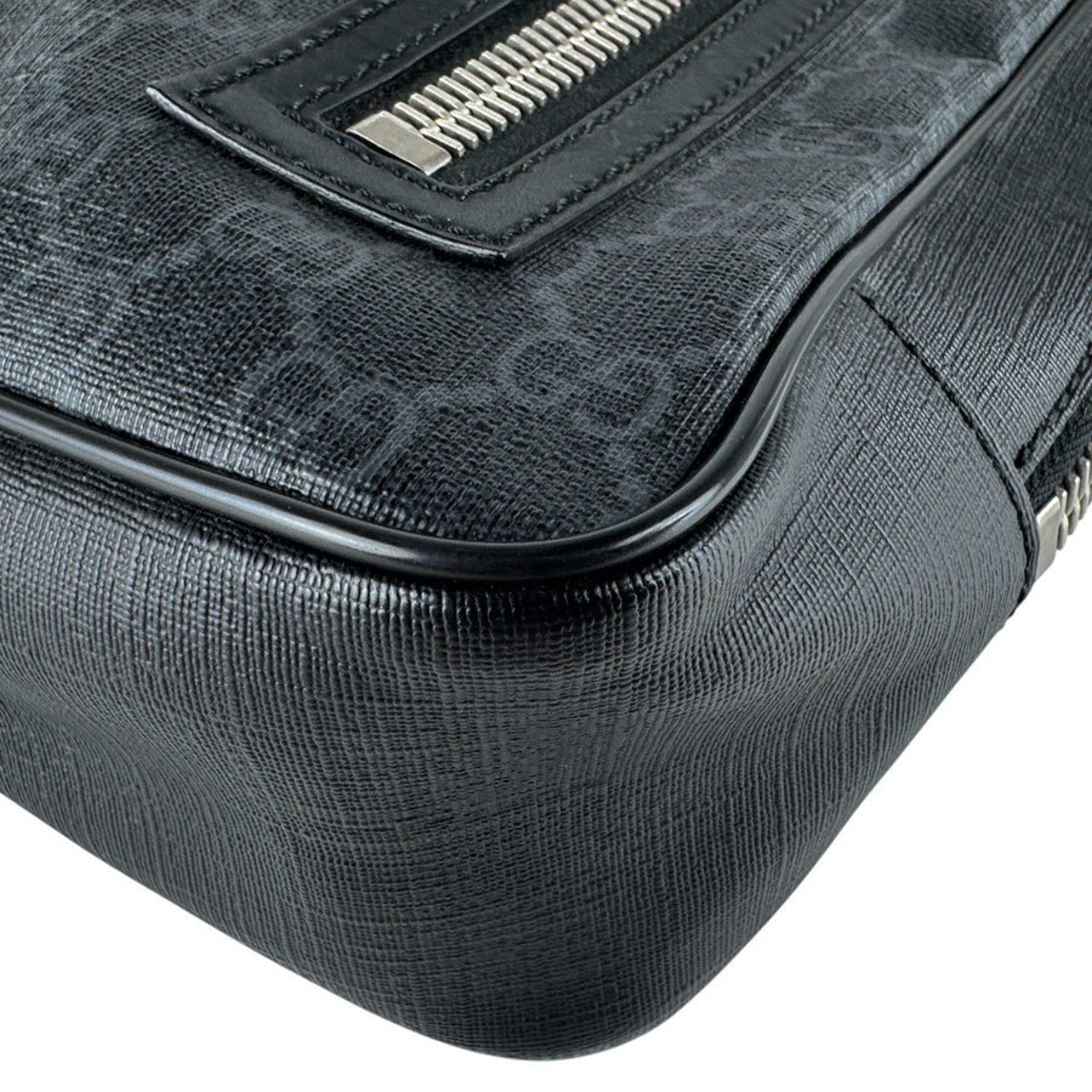 Gucci Black Gg Supreme Sling Bag (Pre-Owned)