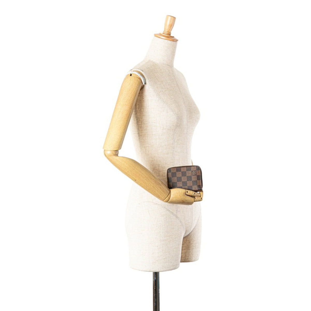 Louis Vuitton Brown Pvc Coin Purse/Coin Case (Pre-Owned)