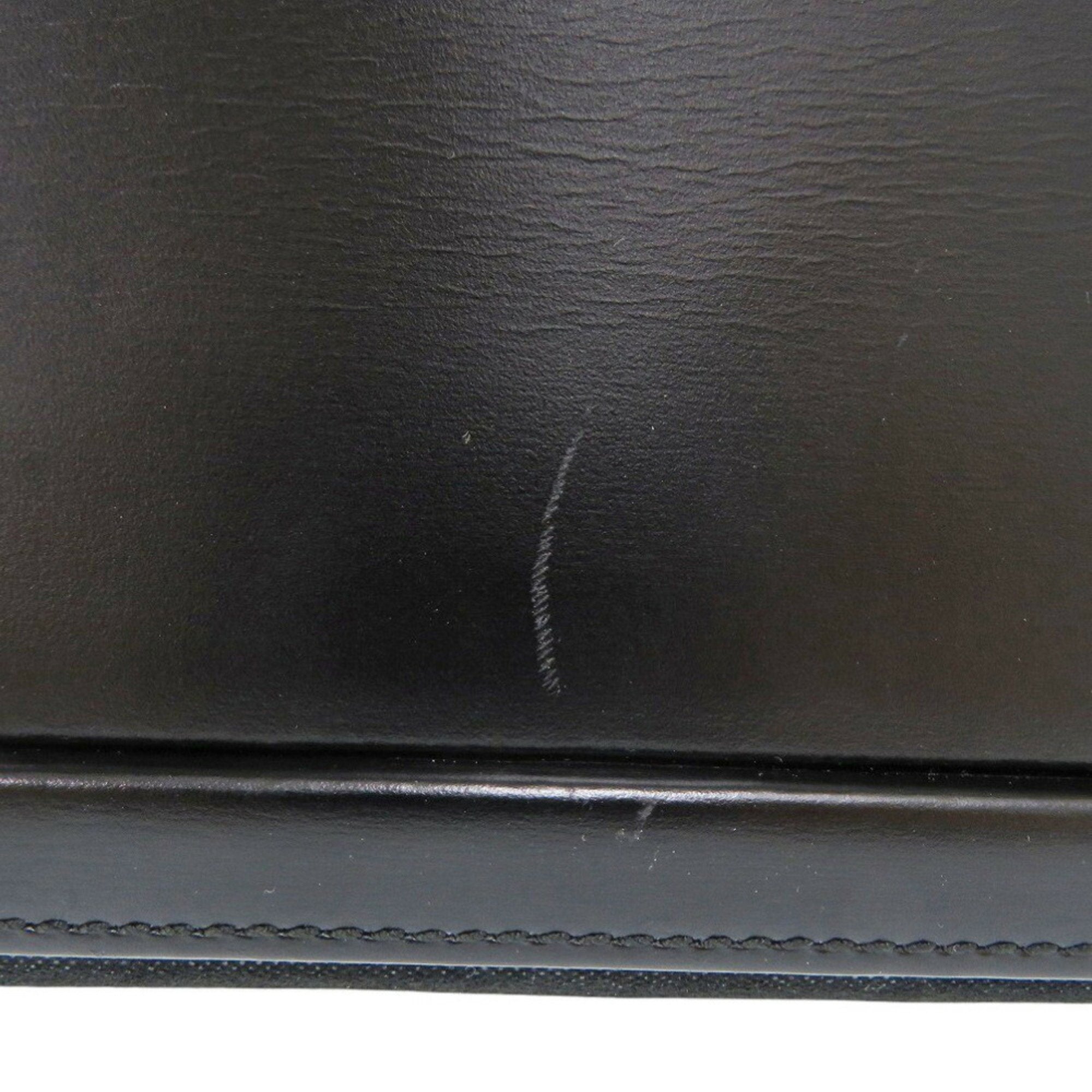 Loewe Black Leather Handbag (Pre-Owned)
