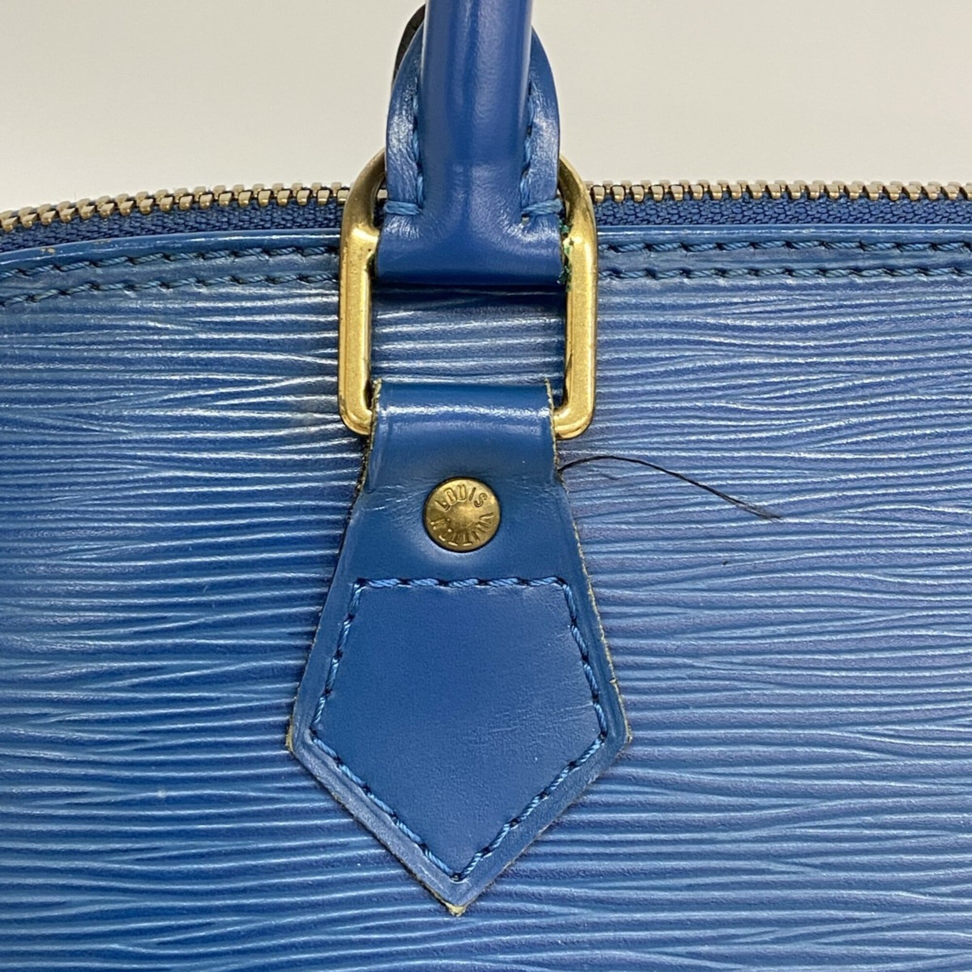 Louis Vuitton Toledo Blue Handbag (Pre-Owned)