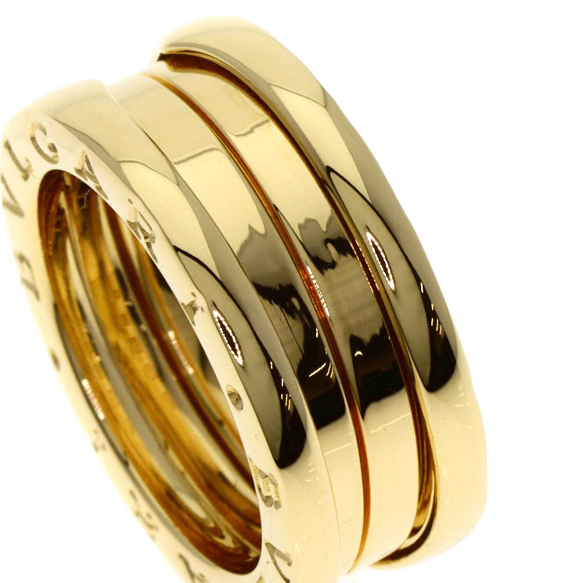 Bvlgari Yellow Gold Yellow Gold (18K) Band Ring (Pre-Owned)