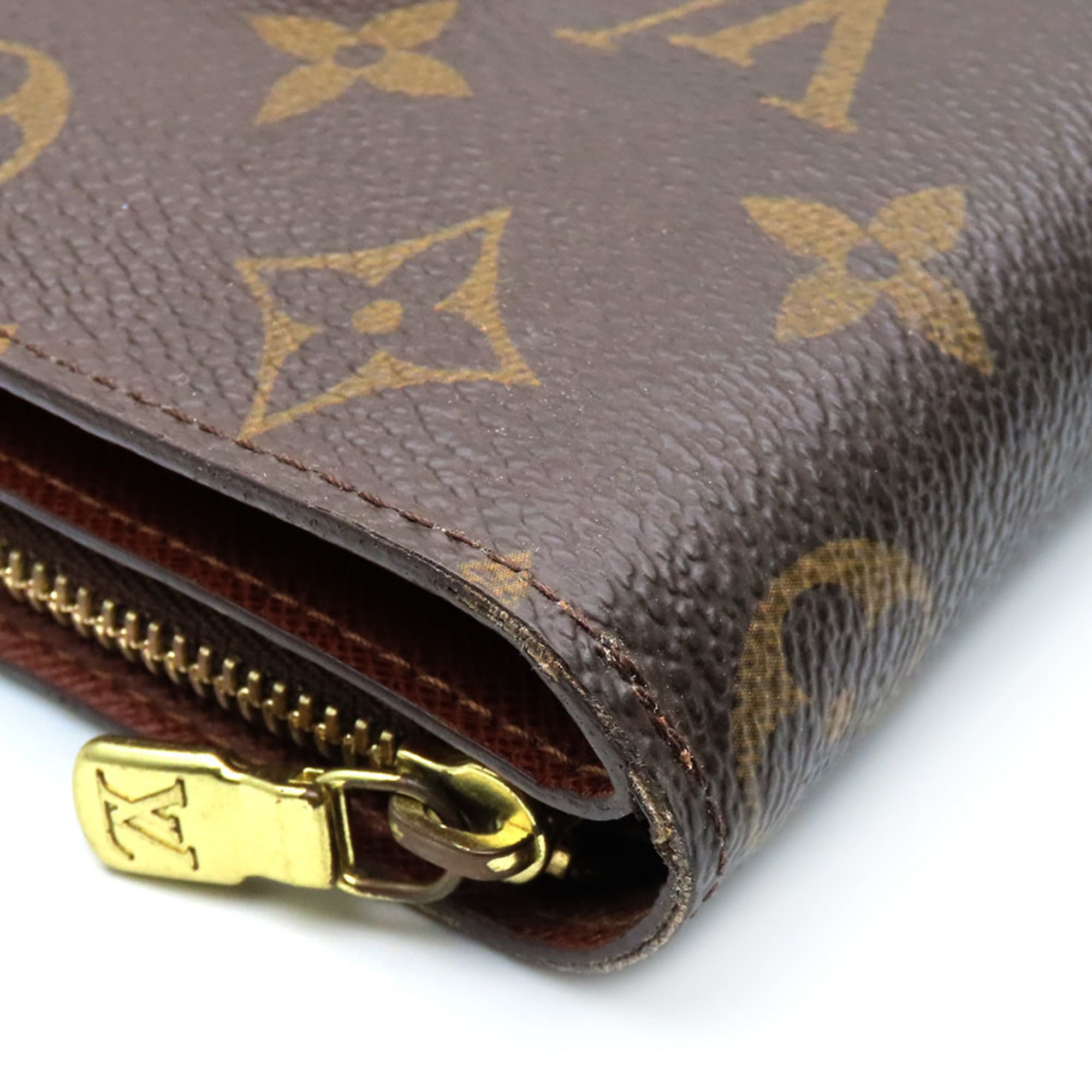 Louis Vuitton Brown Monogram Wallet (Bi-Fold) (Pre-Owned)