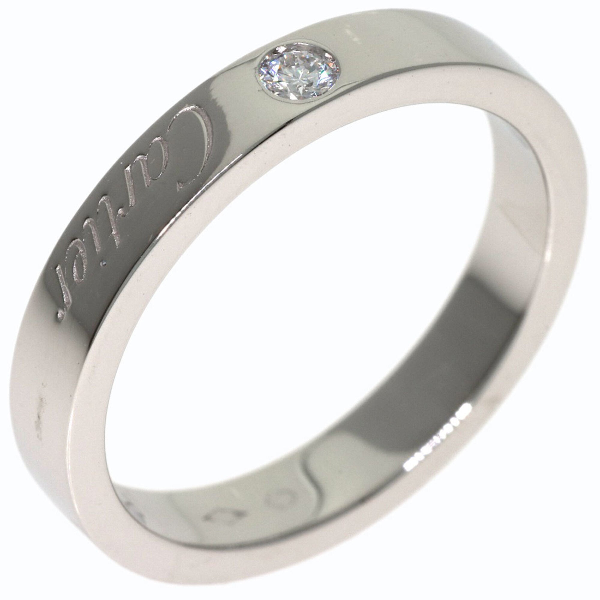 Cartier Platinum 950 Band Ring (Pre-Owned)