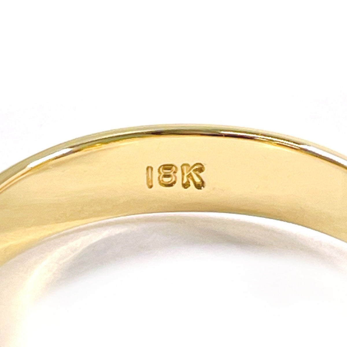 Tiffany Gold Blue Yellow Gold (18K) Band Ring (Pre-Owned)
