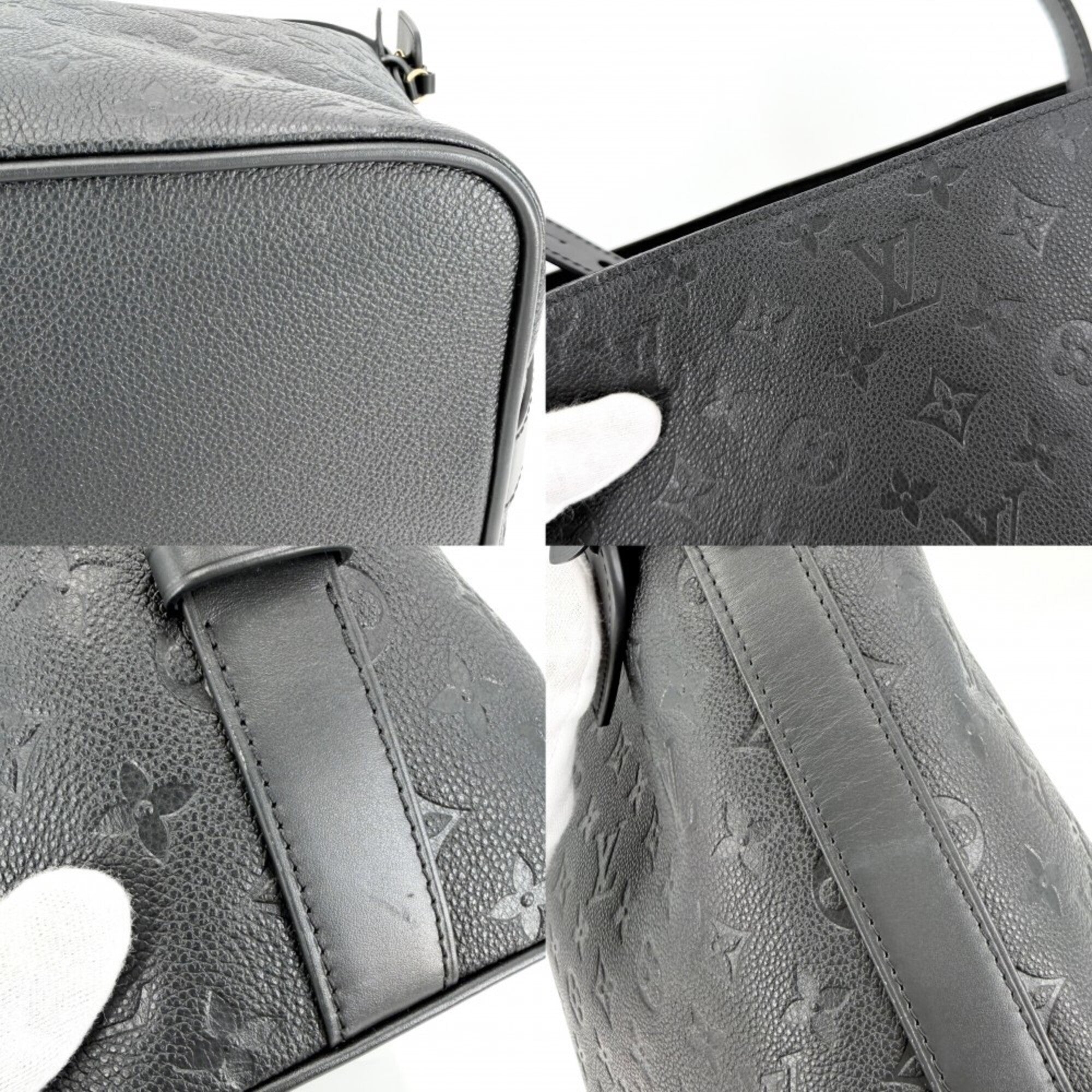 Louis Vuitton Black Monogram Empreinte Shoulder Bag (Pre-Owned)