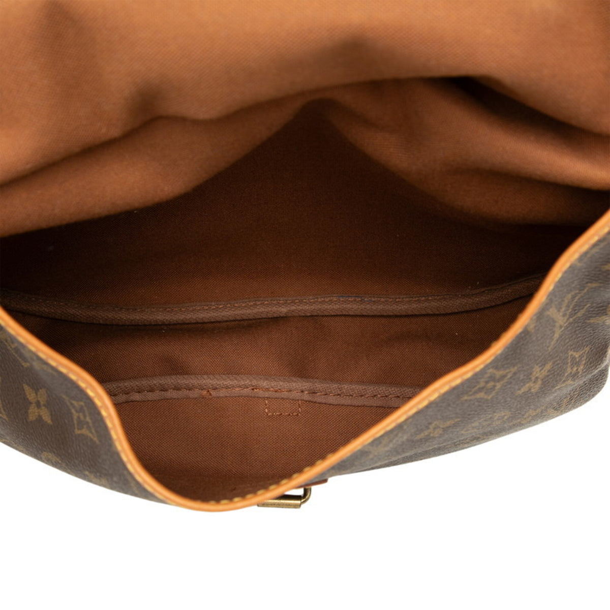 Louis Vuitton Brown Pvc Leather Shoulder Bag (Pre-Owned)