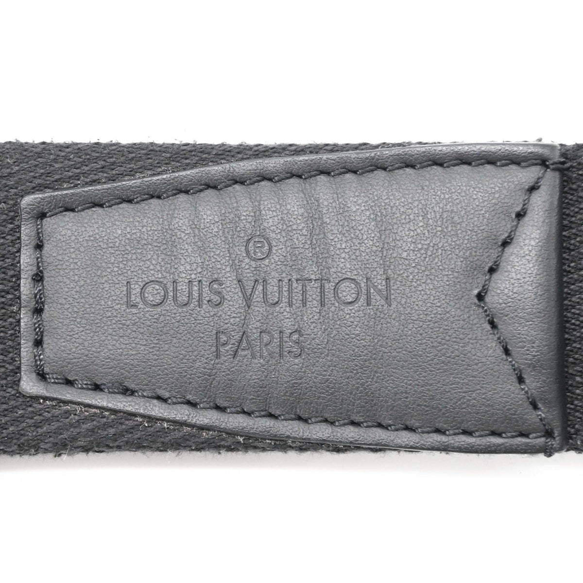 Louis Vuitton Black Noir Leather Shoulder Bag Sling Bag (Pre-Owned)