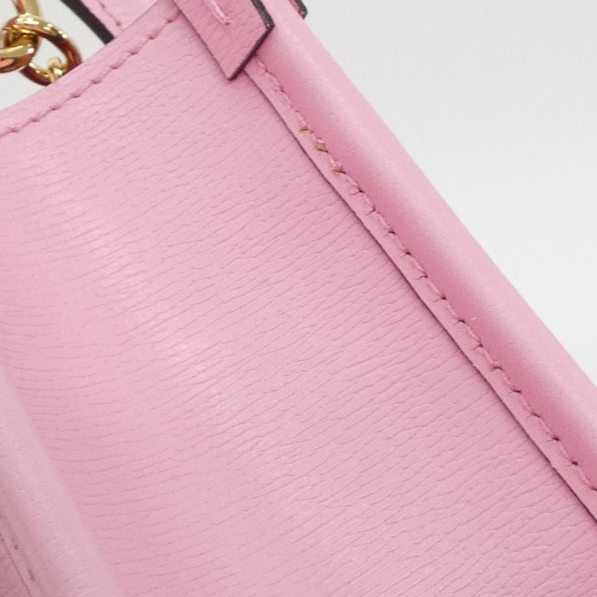 Gucci Pink Leather Handbag (Pre-Owned)