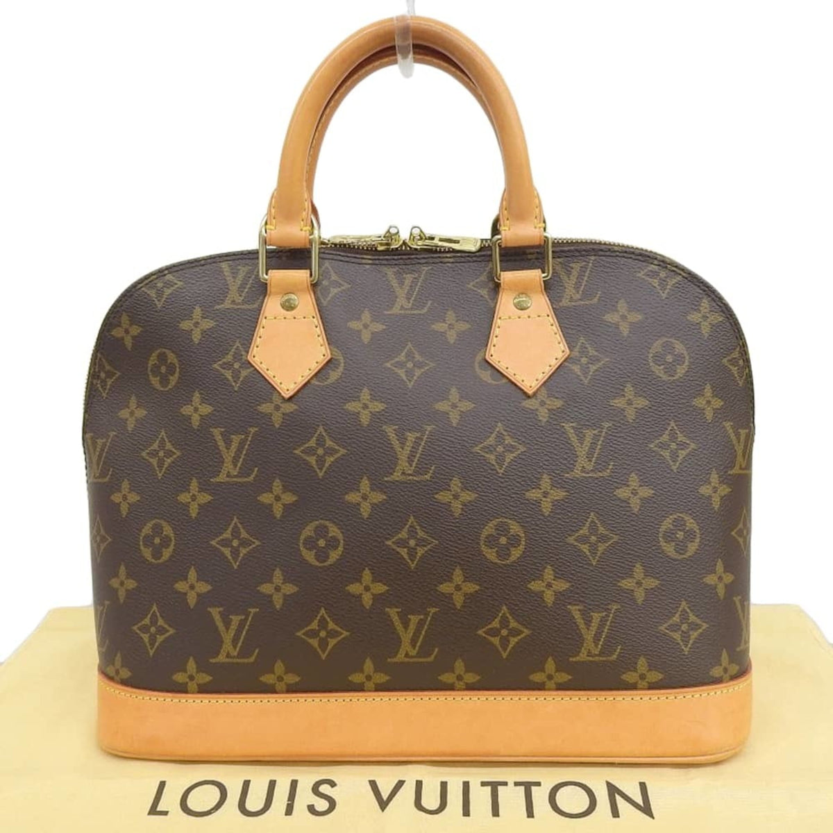 Louis Vuitton Monogram Pvc Leather Handbag (Pre-Owned)