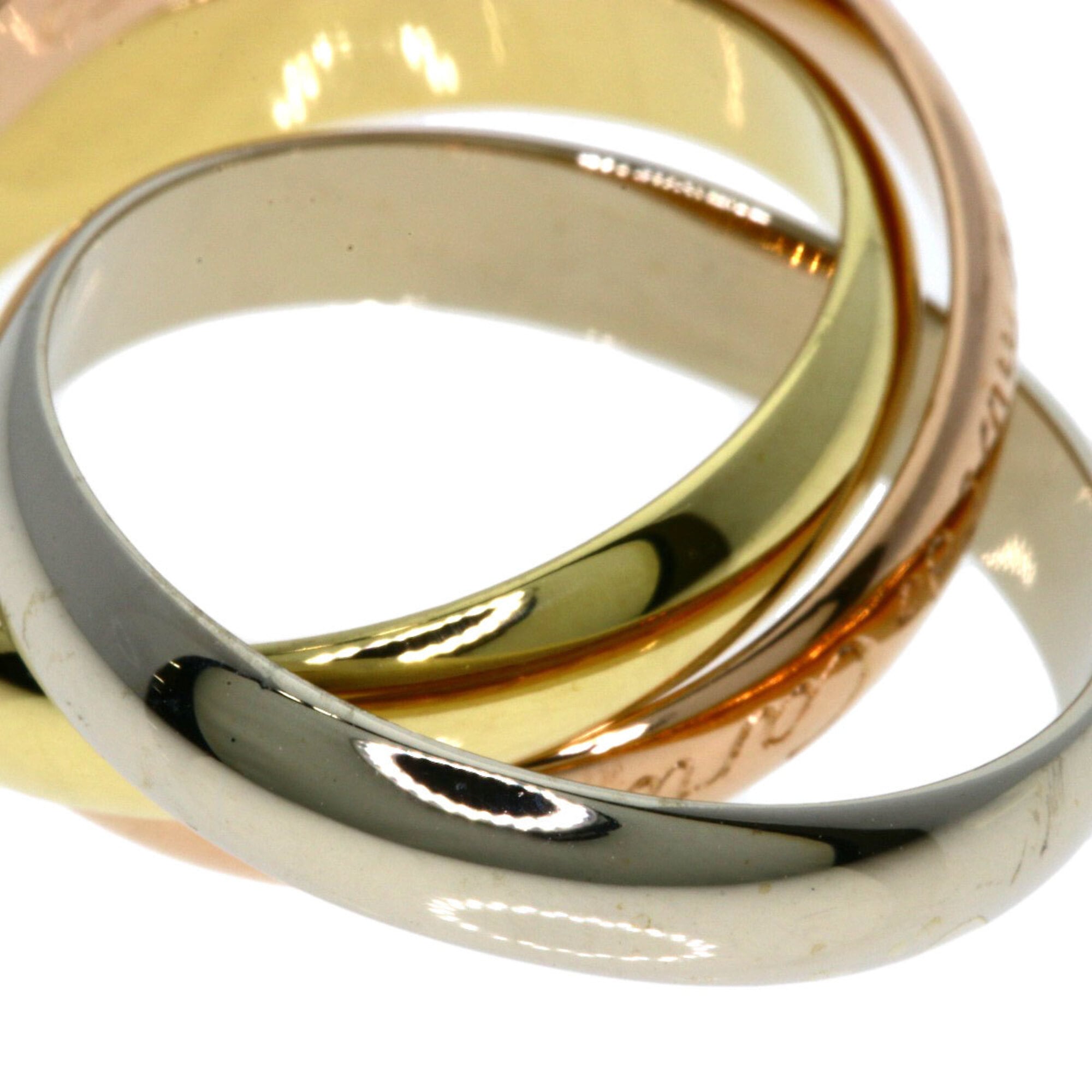 Cartier Yellow Gold (18K) Pink Gold (18K) White Gold (18K) Band Ring (Pre-Owned)