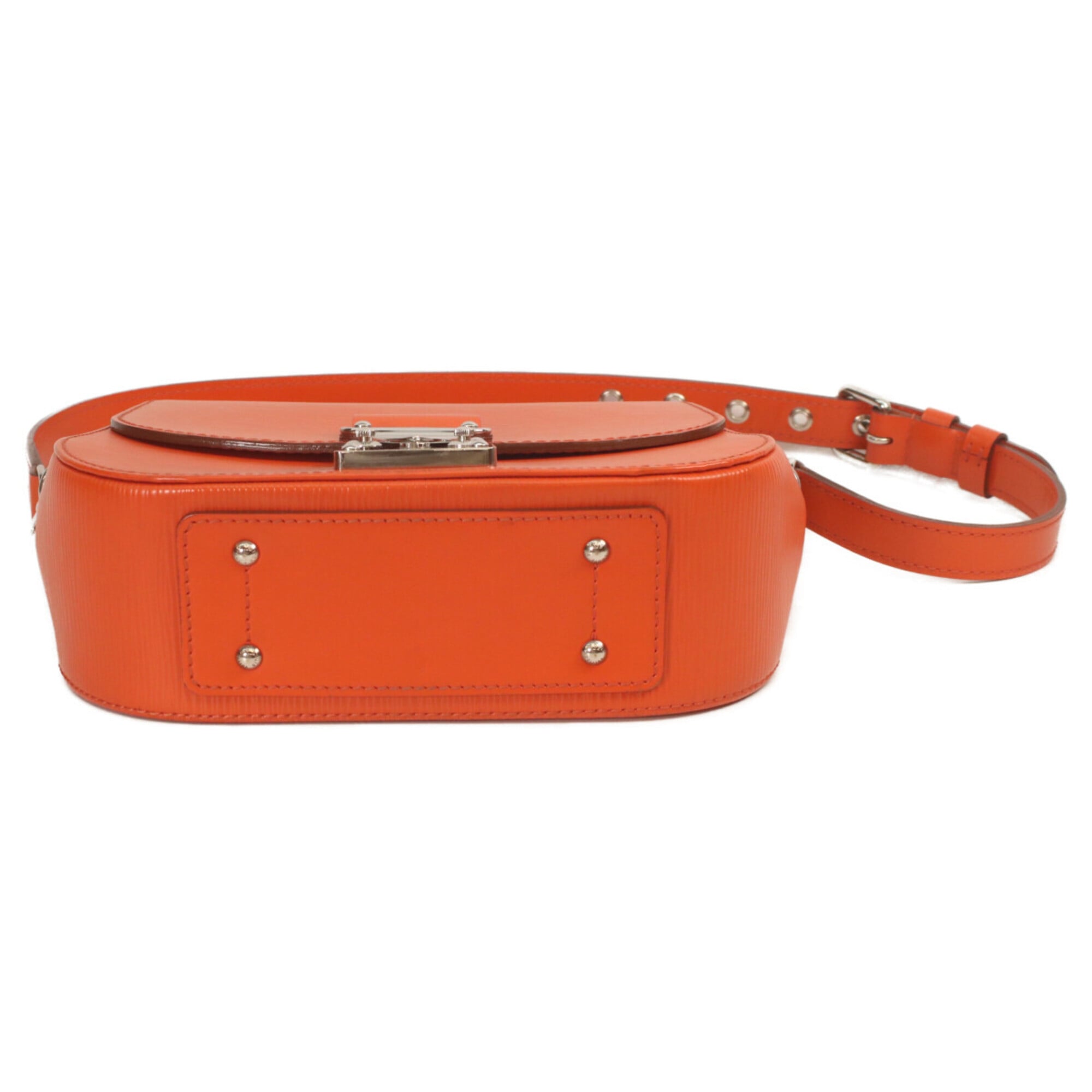 Louis Vuitton Orange Epi Leather Shoulder Bag (Pre-Owned)