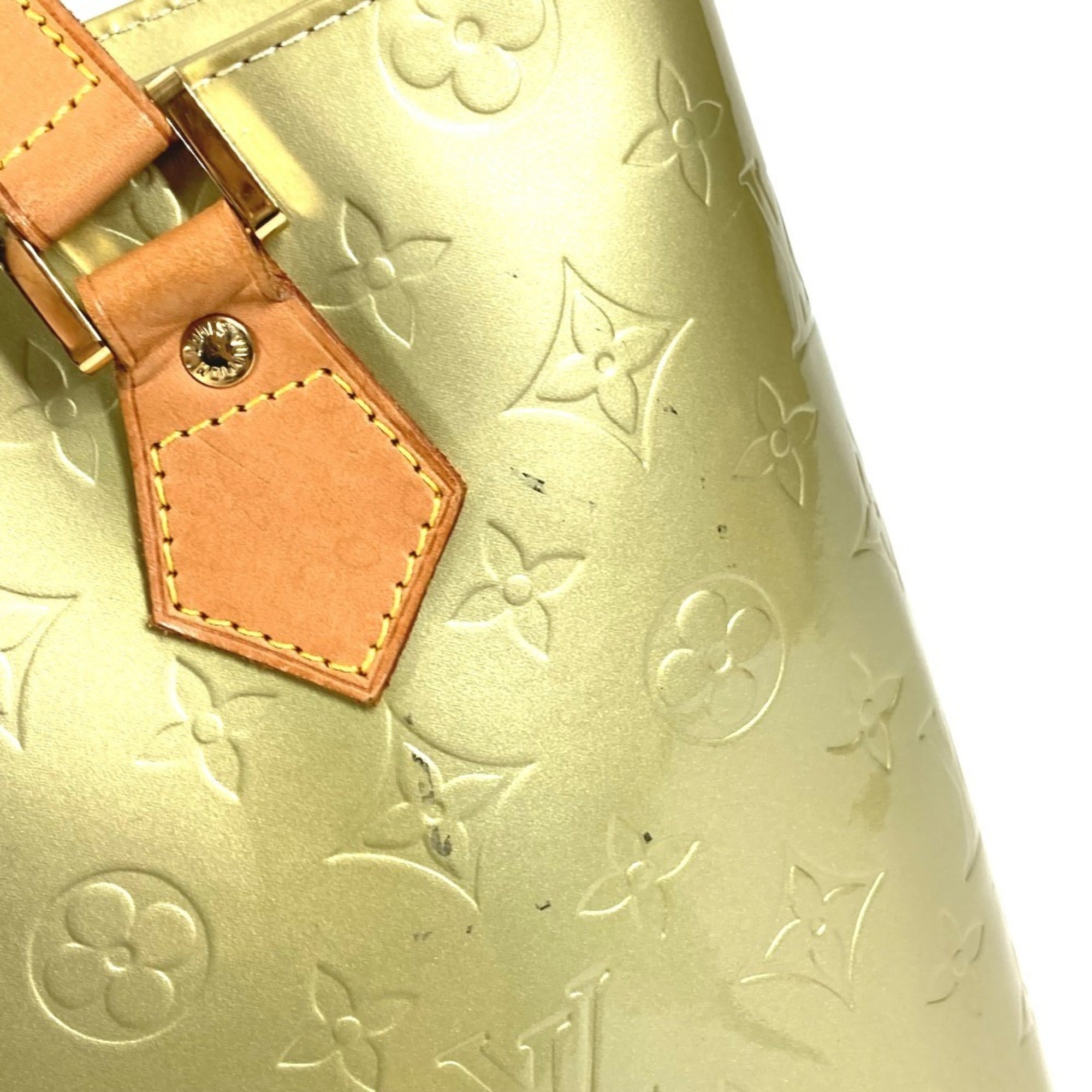 Louis Vuitton Monogram Vernis Gray Gris Monogram Vernis Shoulder Bag (Pre-Owned)