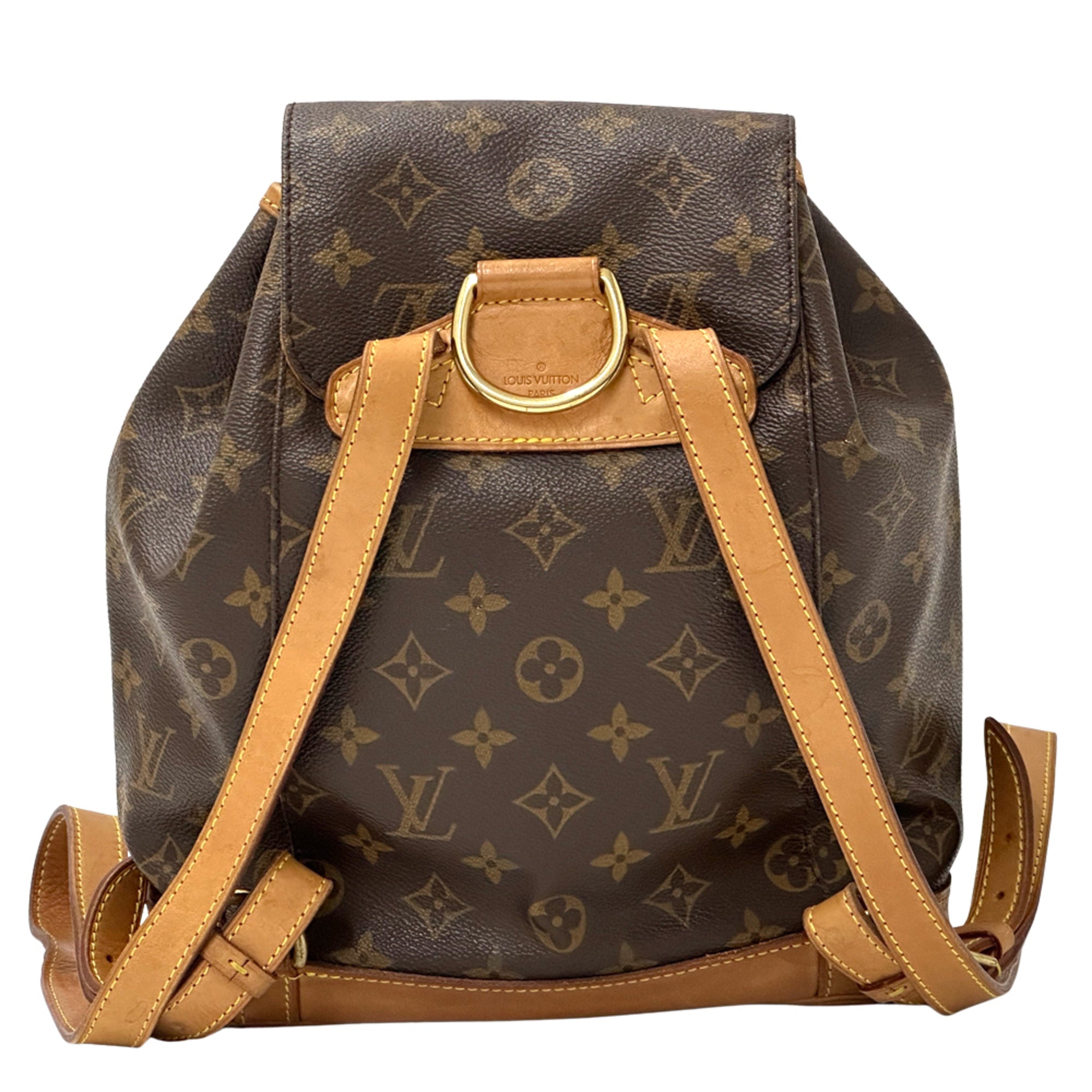 Louis Vuitton Brown Monogram Canvas Backpack (Pre-Owned)