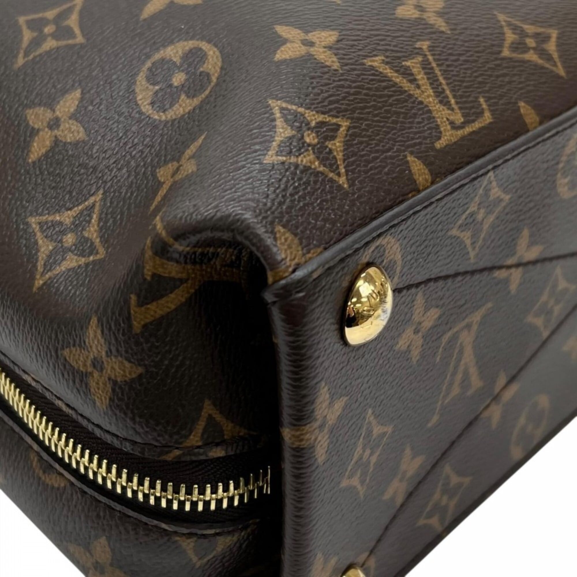 Louis Vuitton Brown Monogram Canvas Tote Bag (Pre-Owned)