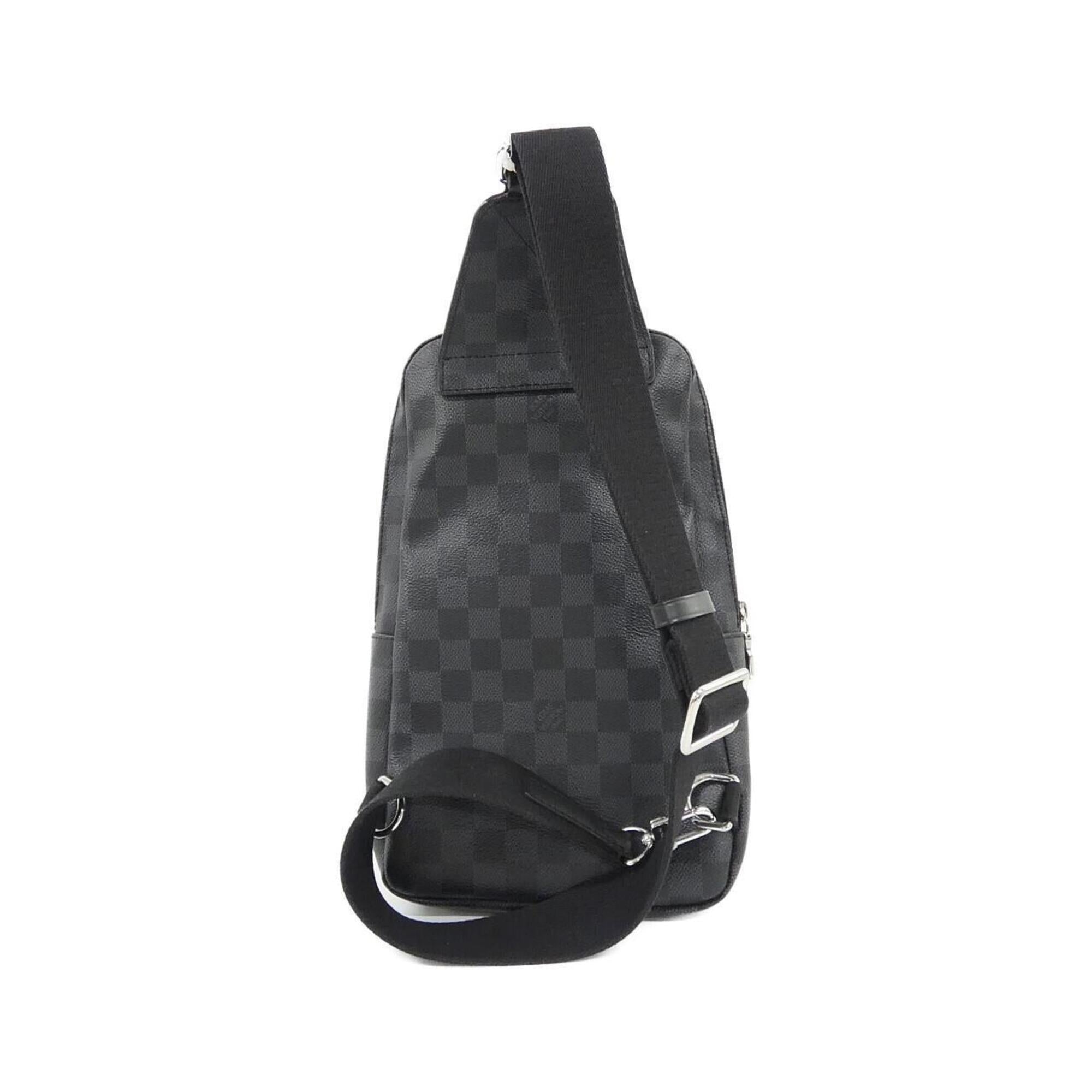Louis Vuitton Damier Graphite Graphite Coated Canvas Shoulder Bag (Pre-Owned)