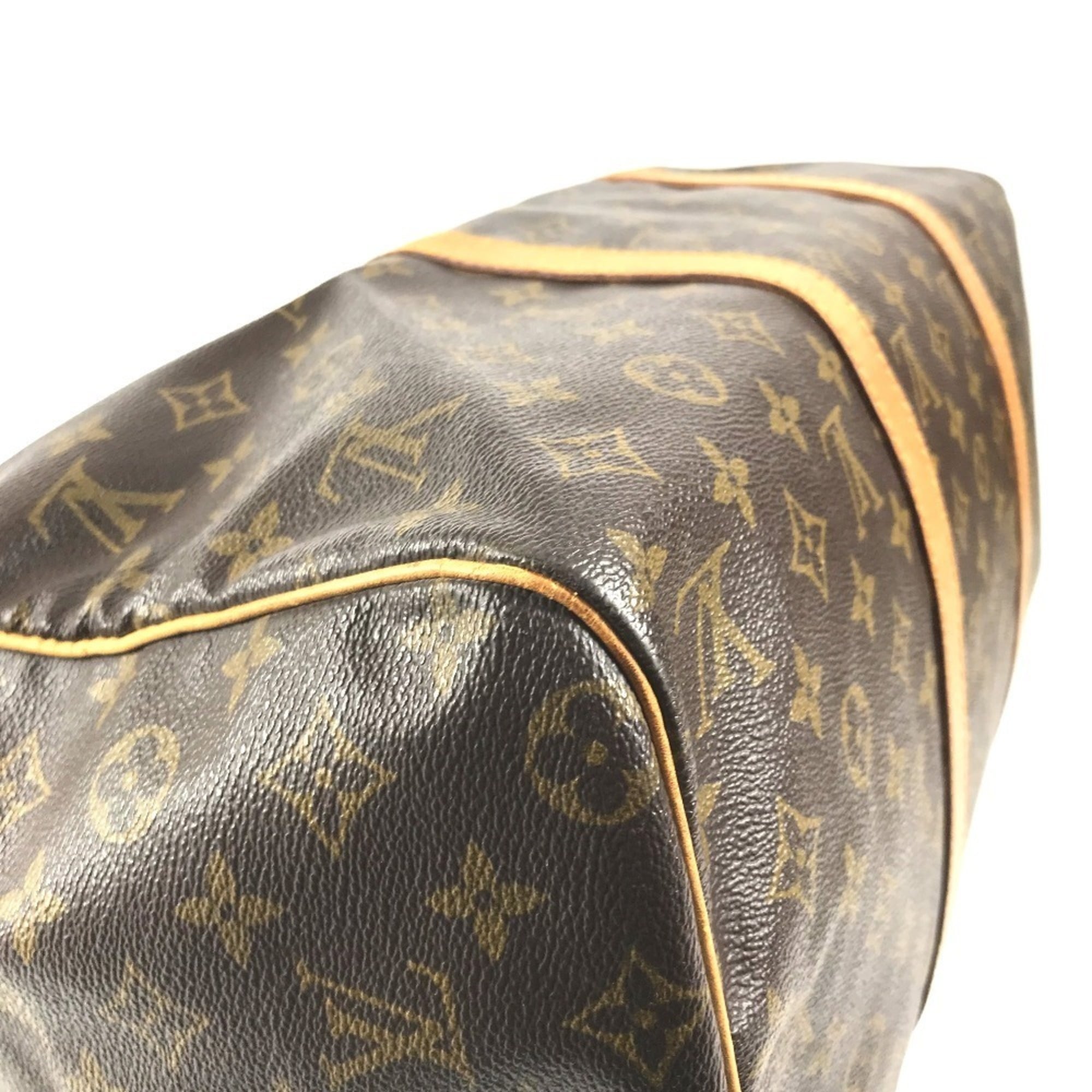 Louis Vuitton Brown Monogram Boston Bag (Pre-Owned)