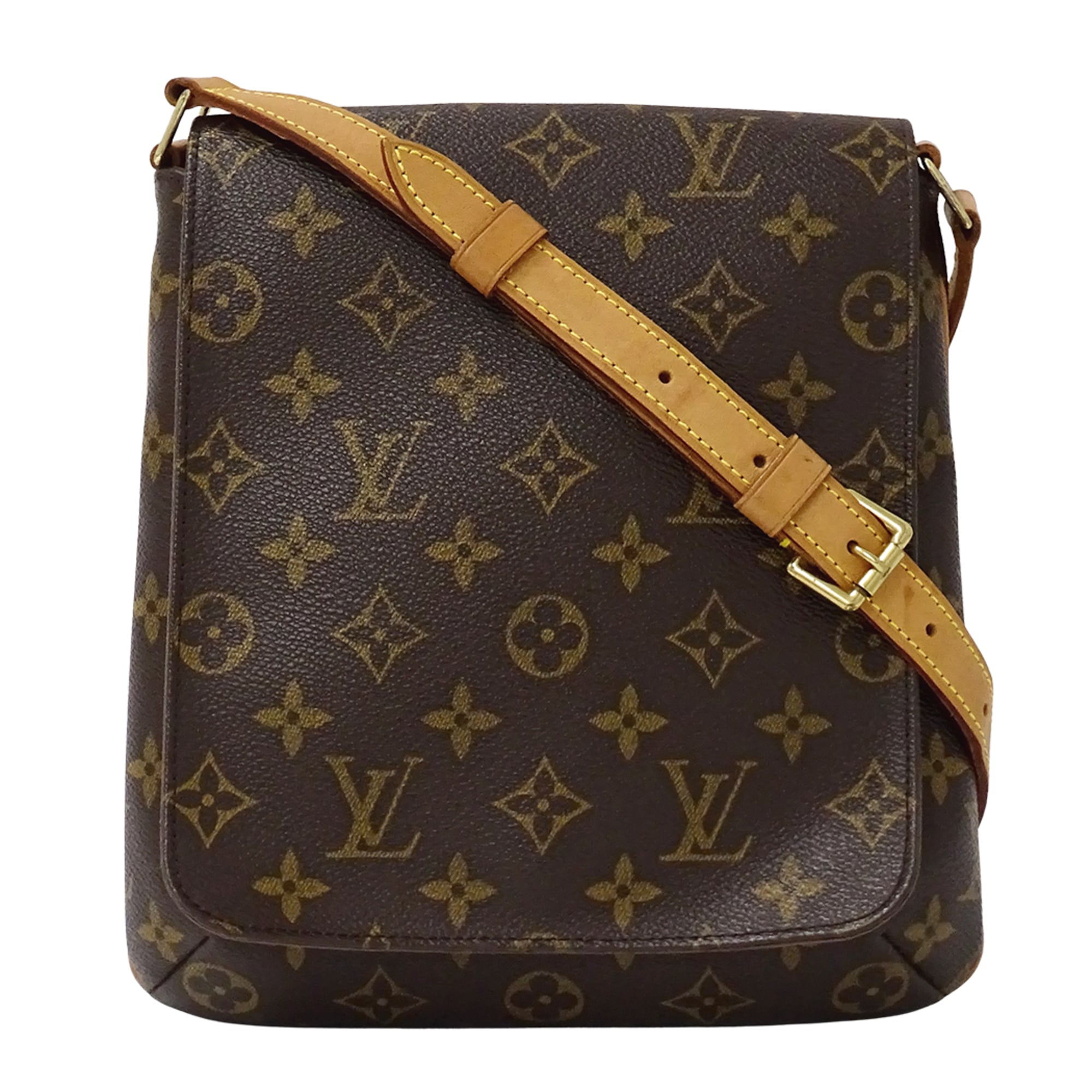 Louis Vuitton Brown Monogram Monogram Shoulder Bag (Pre-Owned)