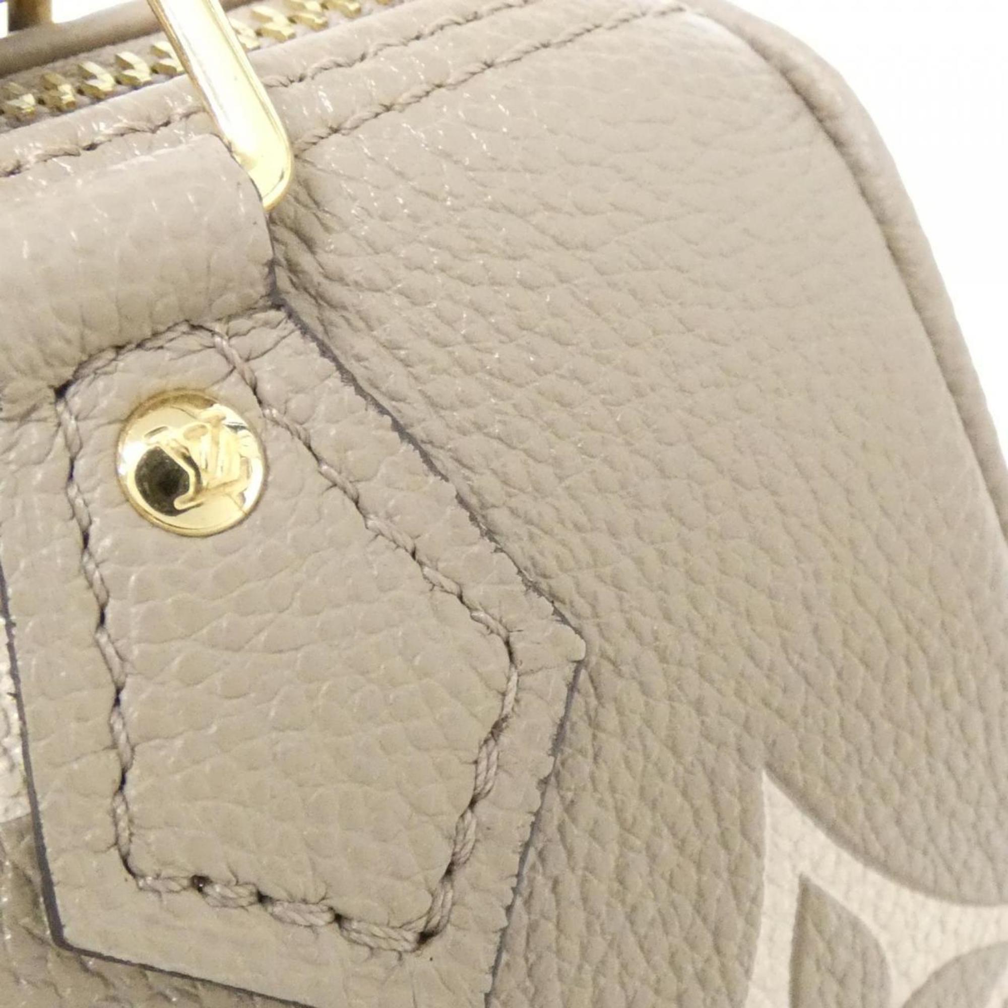 Louis Vuitton Tourterelle Leather Boston Bag (Pre-Owned)