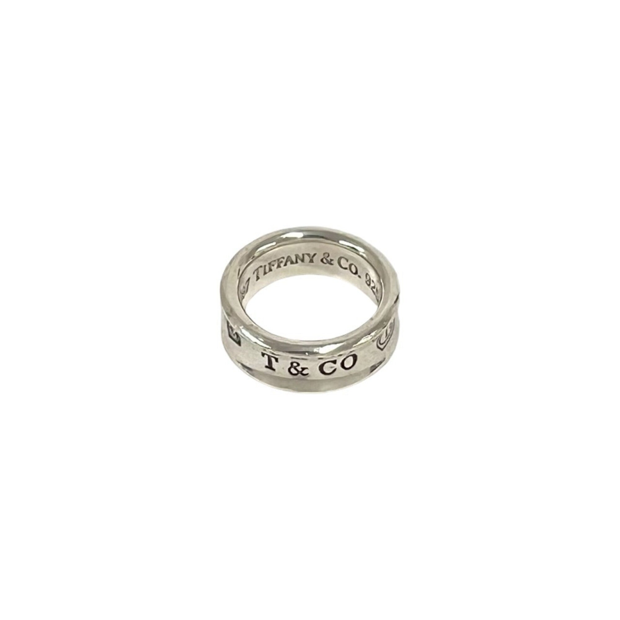 Tiffany Silver Silver 925 Band Ring (Pre-Owned)