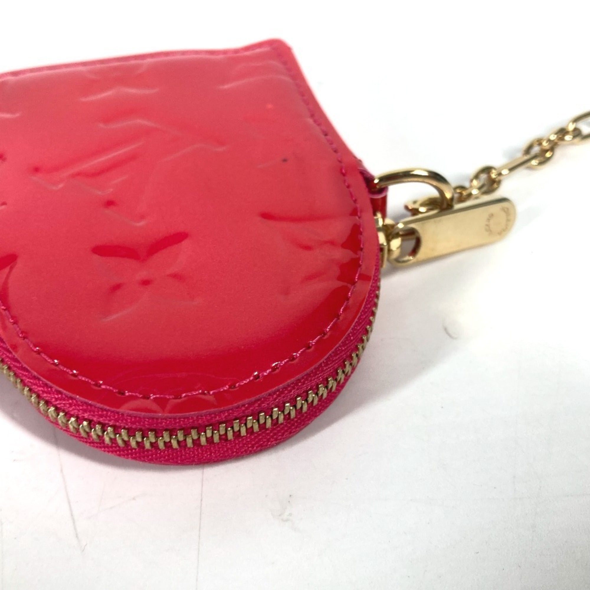 Louis Vuitton Pink Rose Pop Monogram Vernis Coin Purse/Coin Case (Pre-Owned)