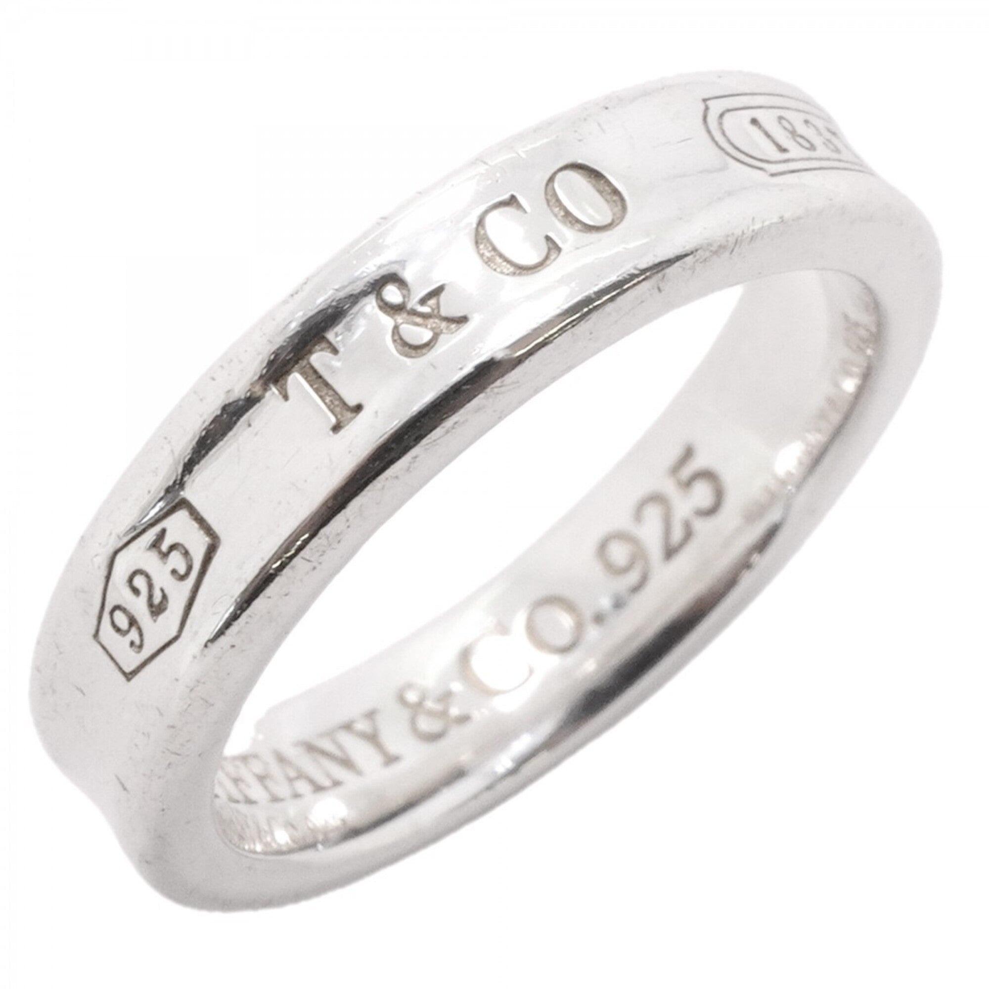 Tiffany Silver 925 Band Ring (Pre-Owned)