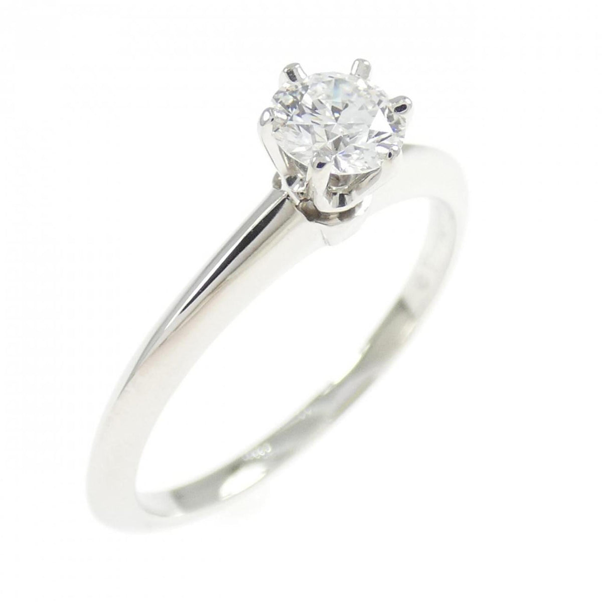 Tiffany Platinum 950 Band Ring (Pre-Owned)