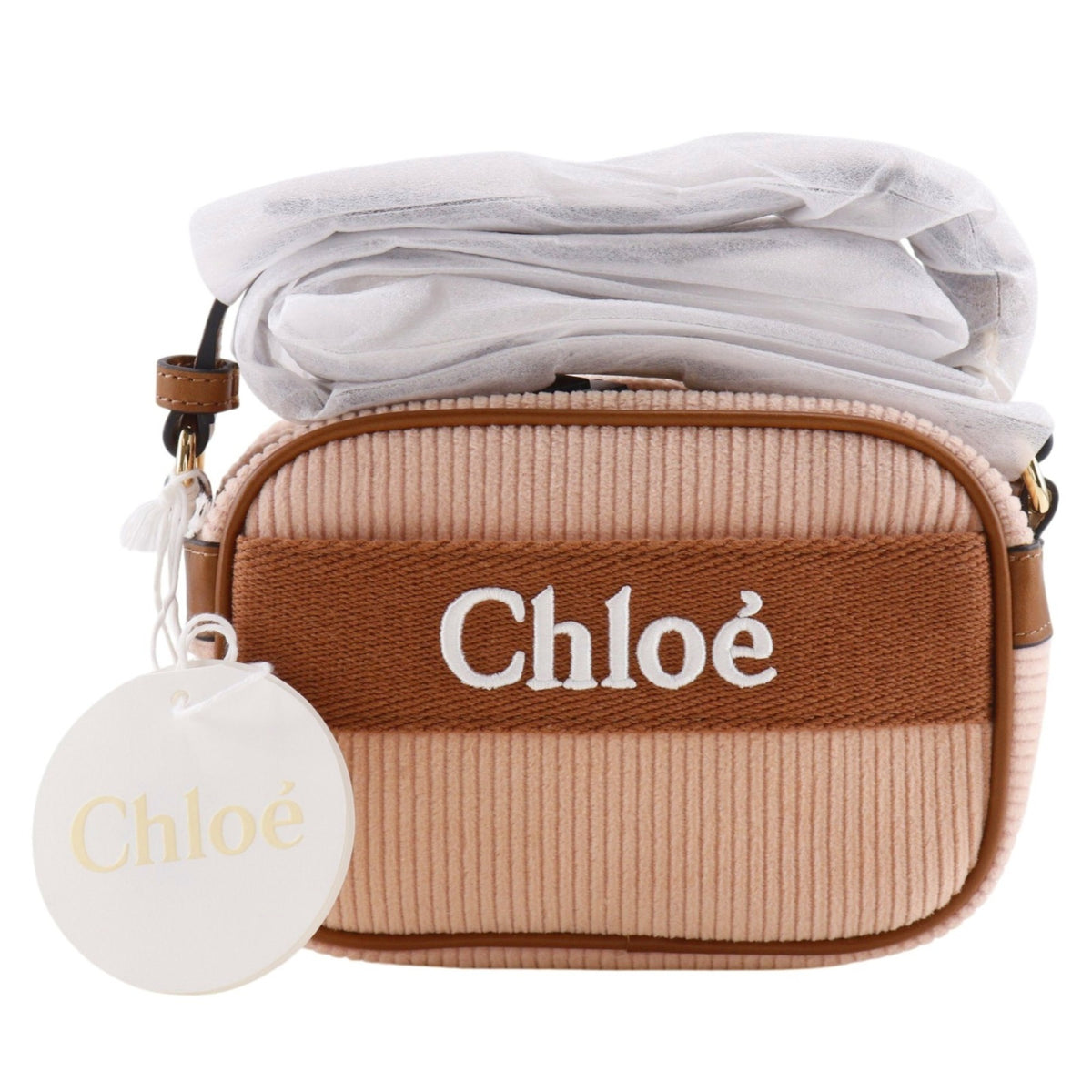 Chloé Pink Cord Shoulder Bag (Pre-Owned)