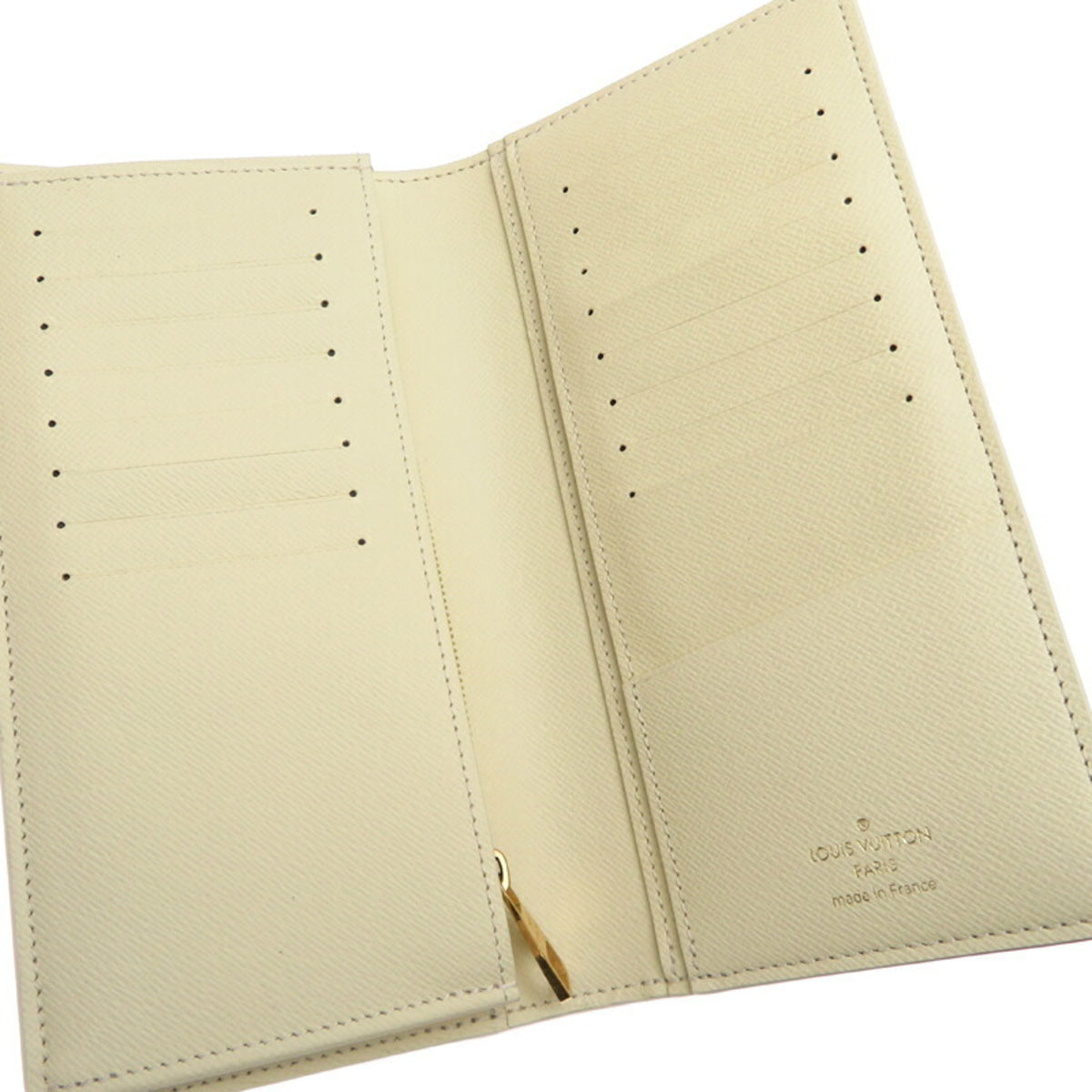 Louis Vuitton Monogram Leather Long Wallet (Bi-Fold) (Pre-Owned)