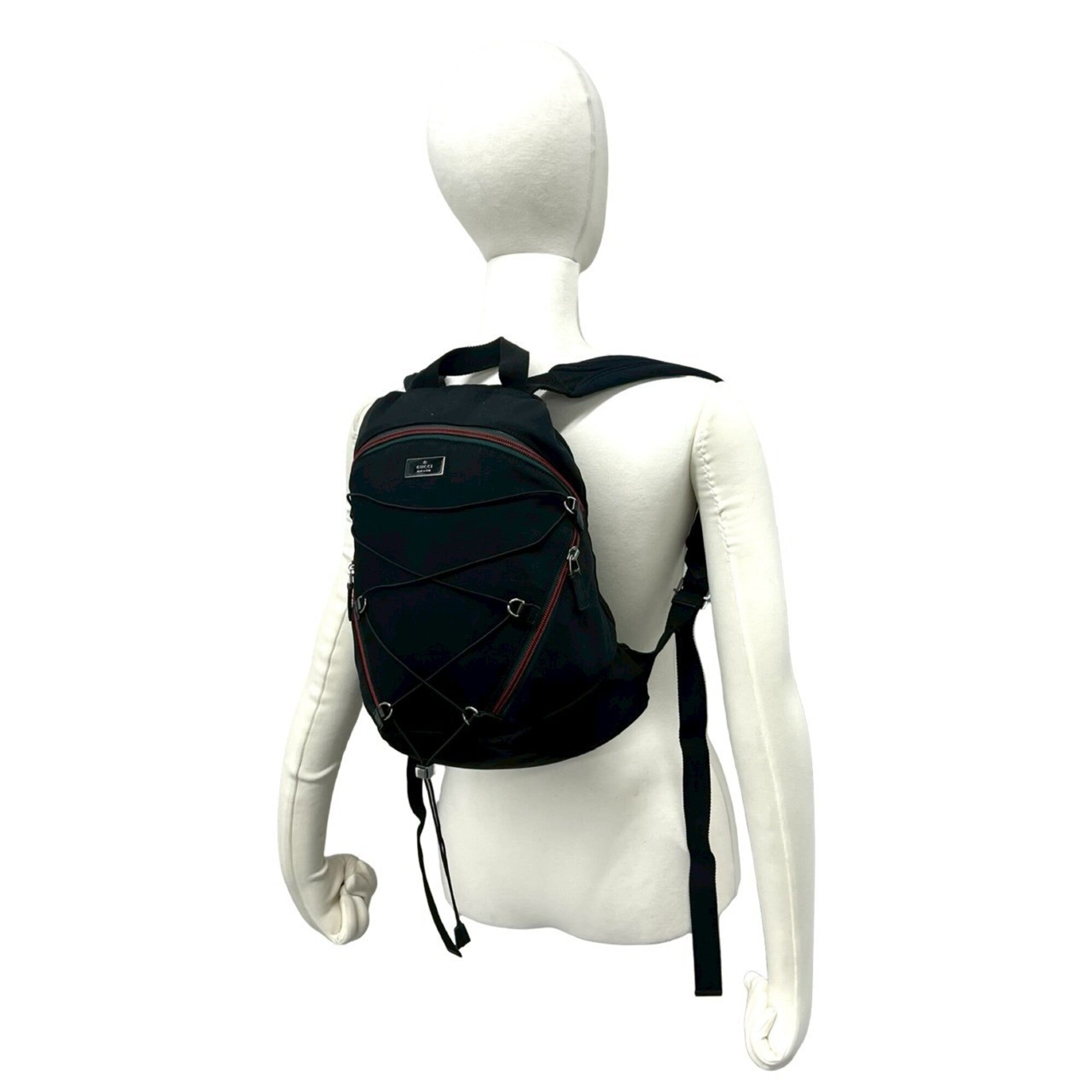 Gucci Black Nylon Backpack (Pre-Owned)