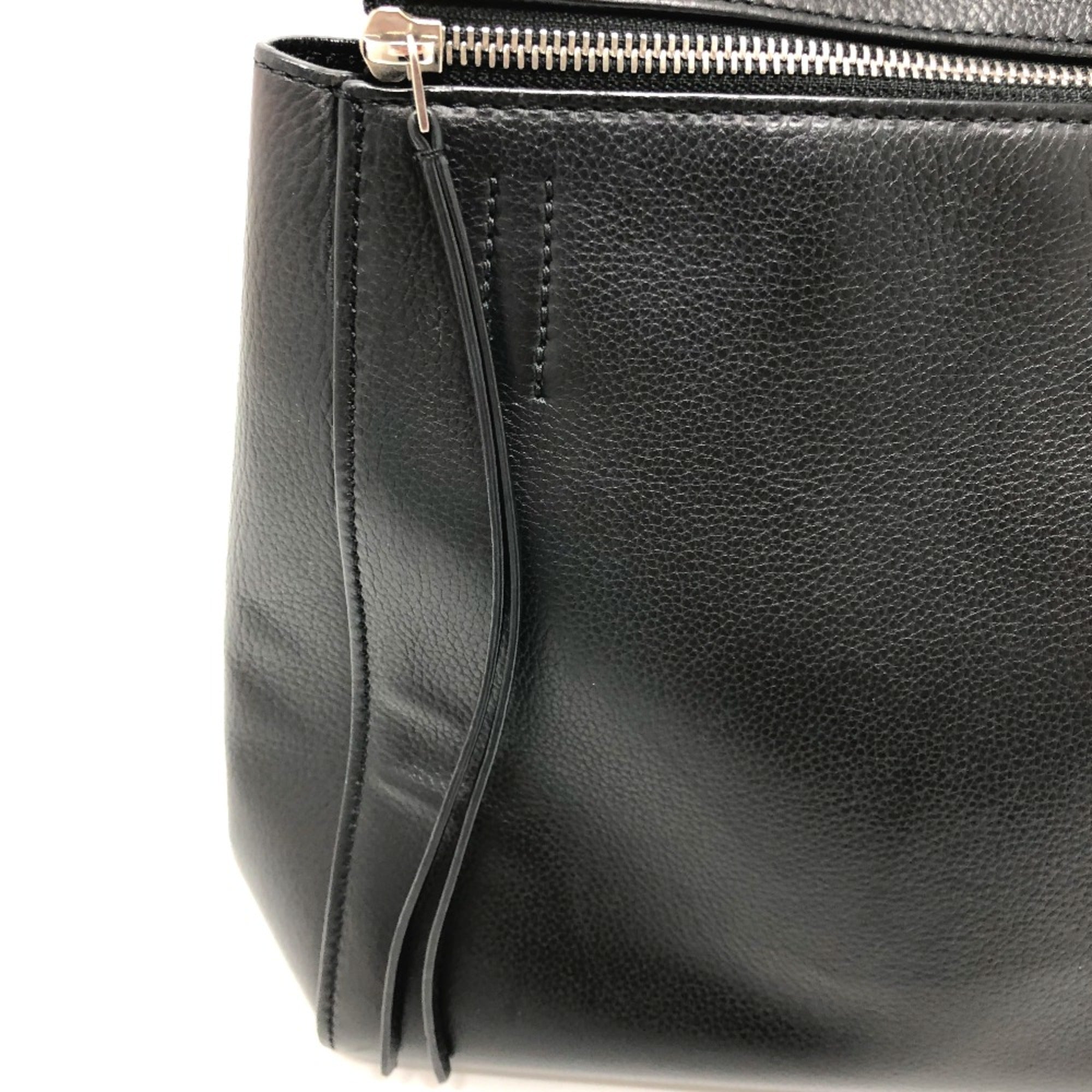 Celine Black Leather Shoulder Bag (Pre-Owned)