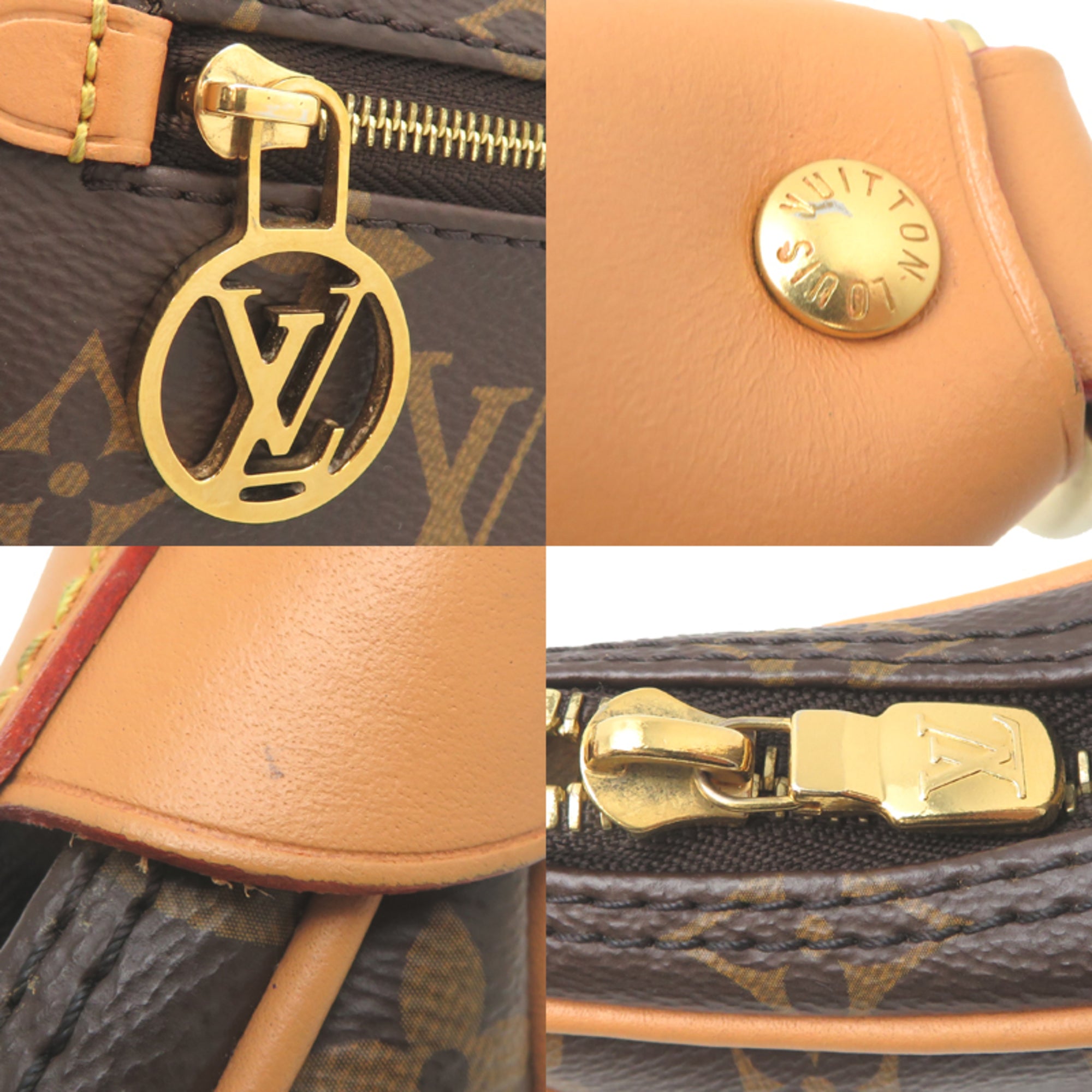 Louis Vuitton Brown Monogram Handbag (Pre-Owned)
