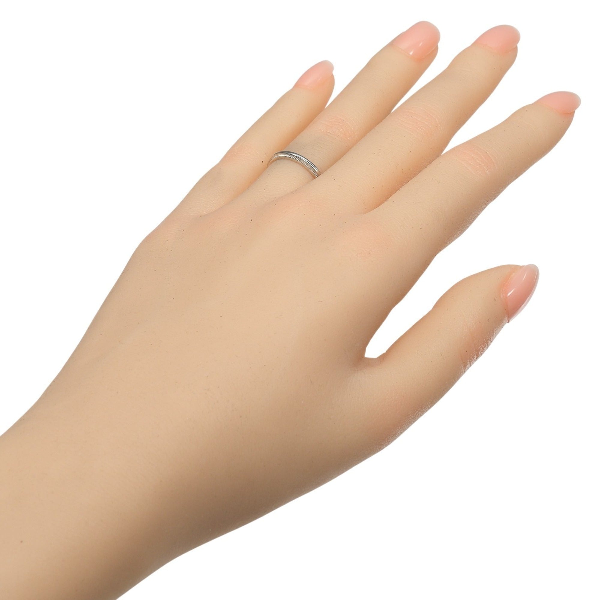 Tiffany Platinum 950 Band Ring (Pre-Owned)