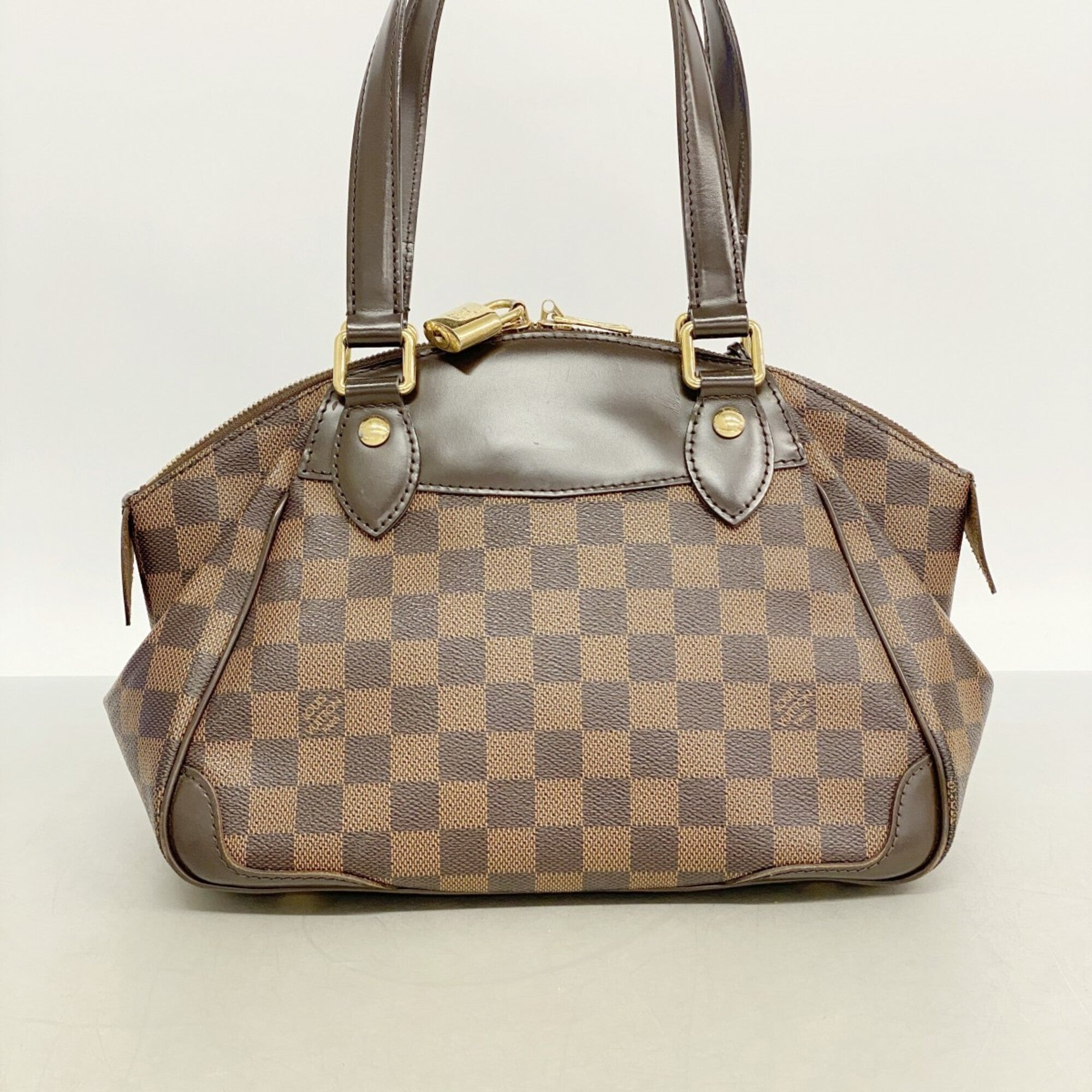 Louis Vuitton Ebene Handbag (Pre-Owned)