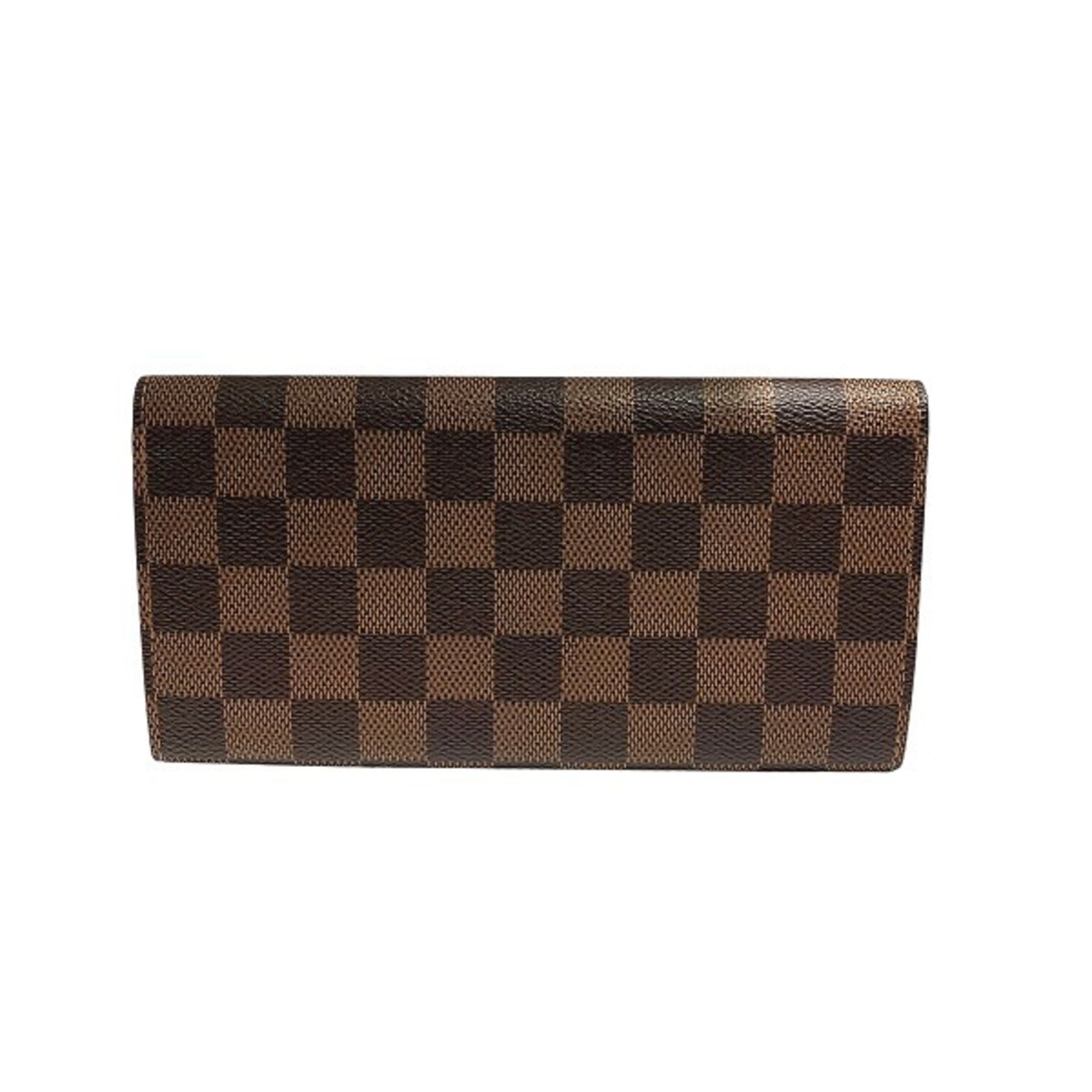 Louis Vuitton Ebene Long Wallet (Bi-Fold) (Pre-Owned)