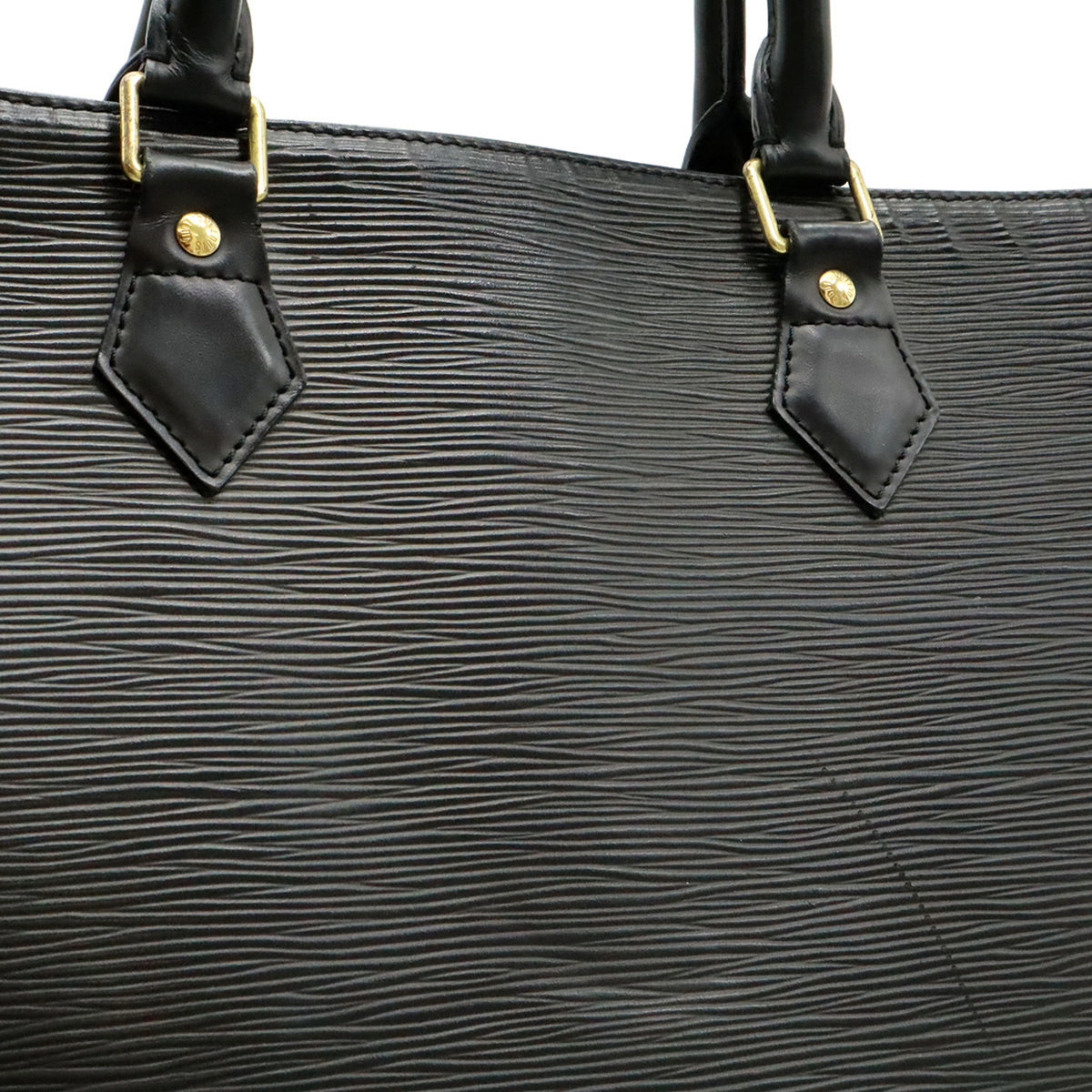 Louis Vuitton Black Galle Noir Epi Leather Handbag Tote Bag (Pre-Owned)