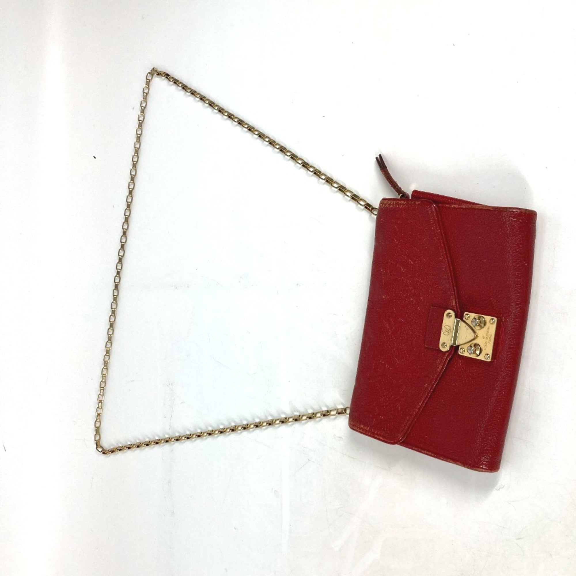 Louis Vuitton Red Other Long Wallet (Bi-Fold) (Pre-Owned)