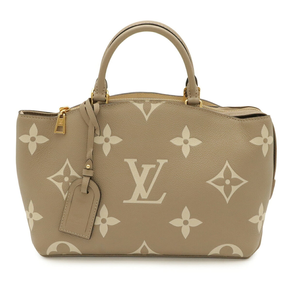 Louis Vuitton Beige Monogram Monogram Empreinte Handbag (Pre-Owned)