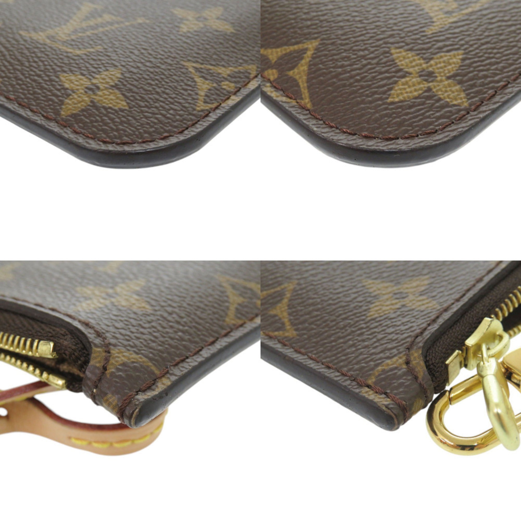Louis Vuitton Brown Monogram Monogram Pouch (Pre-Owned)