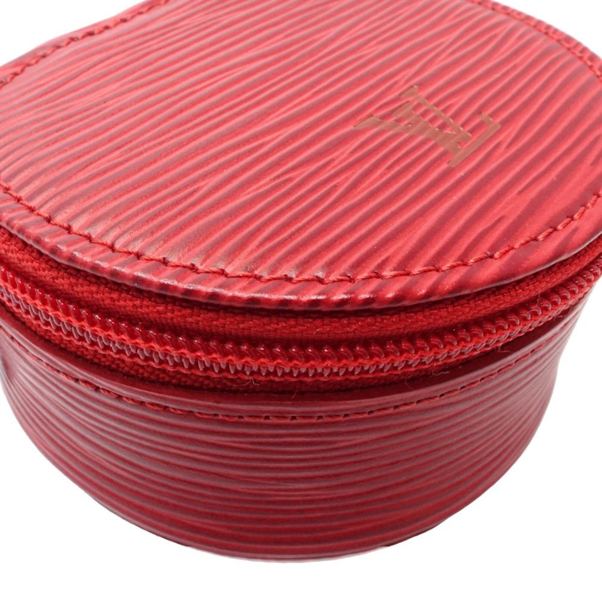 Louis Vuitton Castilian Red Epi Leather Pouch (Pre-Owned)