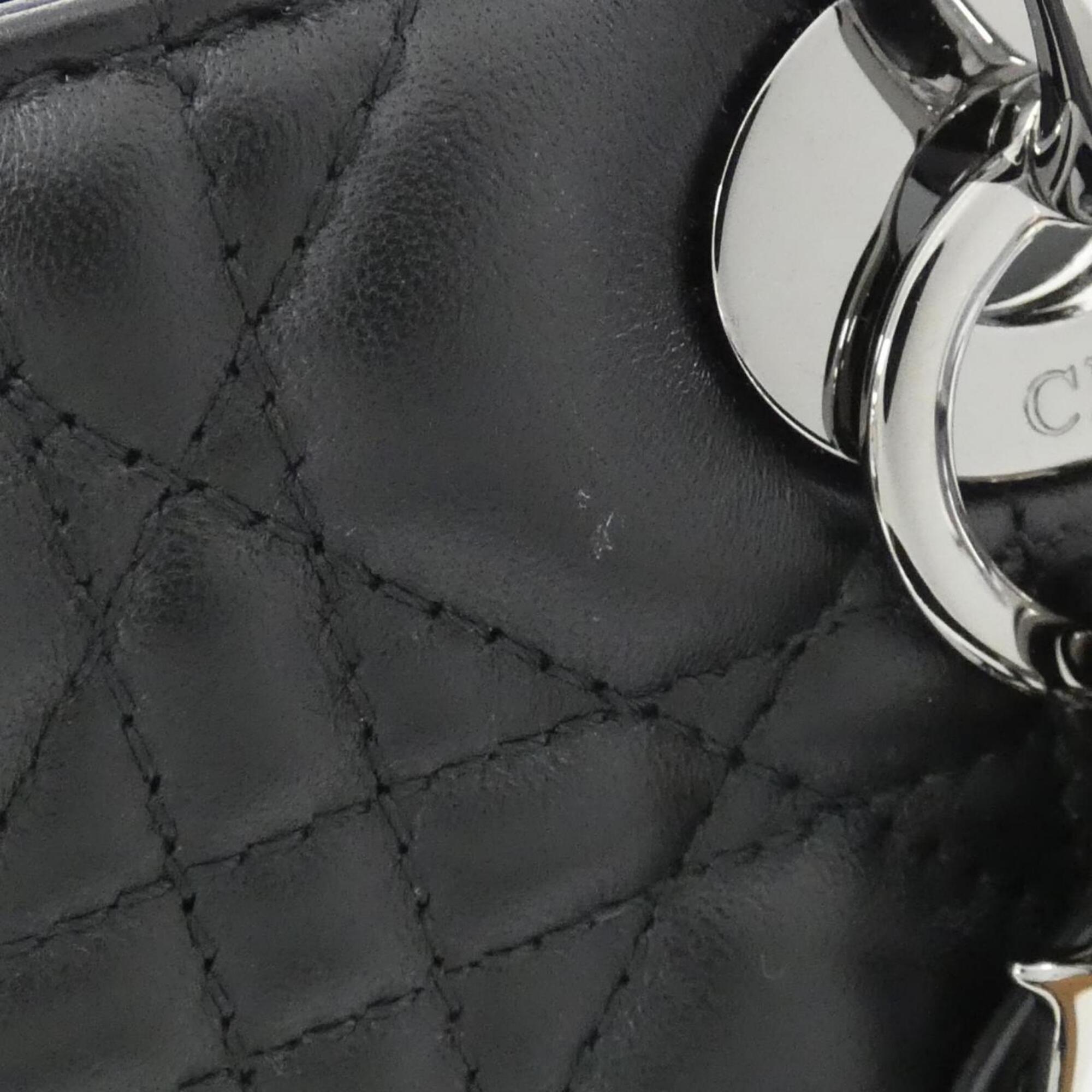 Christian Dior Black Leather Handbag (Pre-Owned)