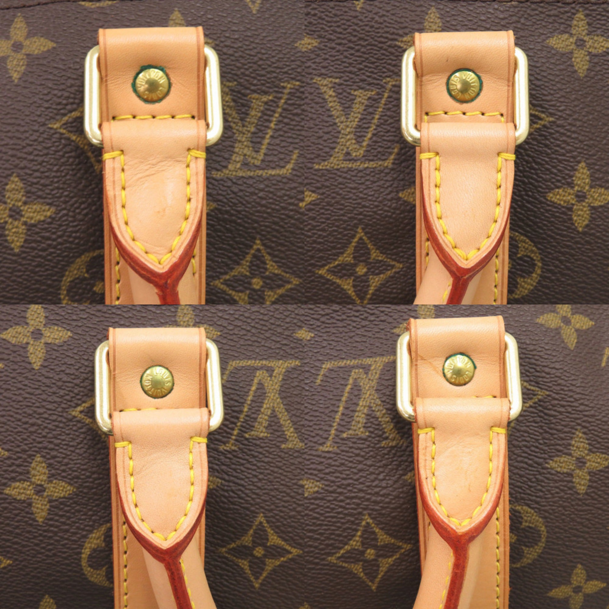 Louis Vuitton Brown Monogram Monogram Boston Bag (Pre-Owned)