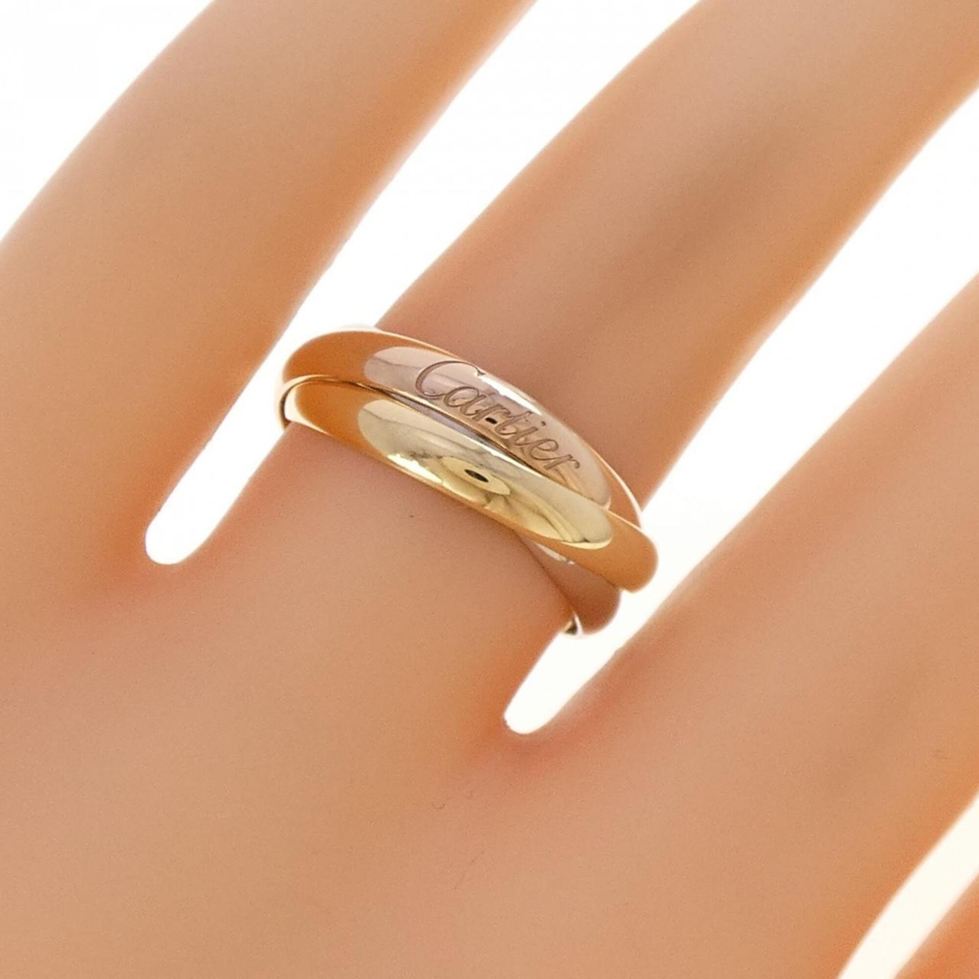 Cartier Yellow Gold (18K) Pink Gold (18K) White Gold (18K) Band Ring (Pre-Owned)