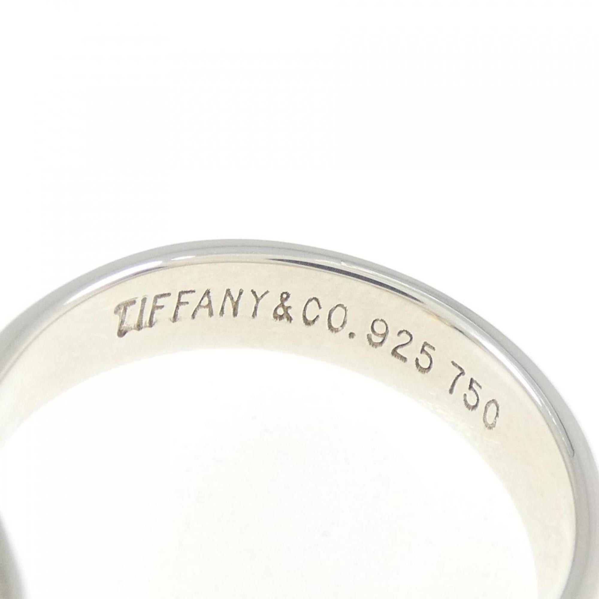 Tiffany Yellow Gold (18K) Silver 925 Band Ring (Pre-Owned)