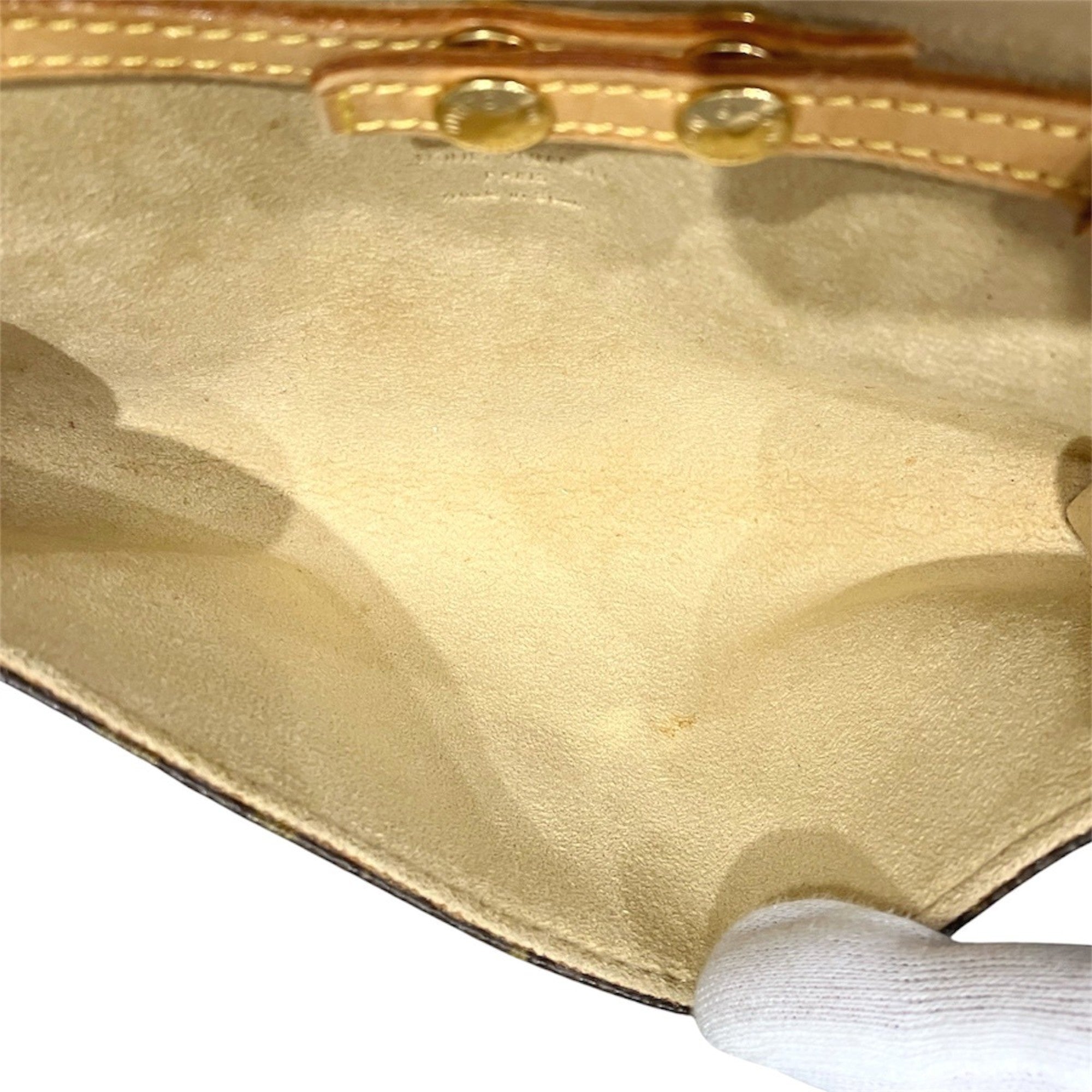 Louis Vuitton Brown Pvc Pochette Shoulder Bag (Pre-Owned)