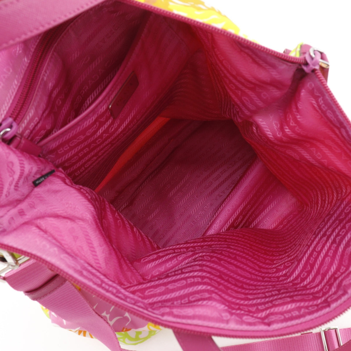 Prada Pink Nylon Tote Bag (Pre-Owned)