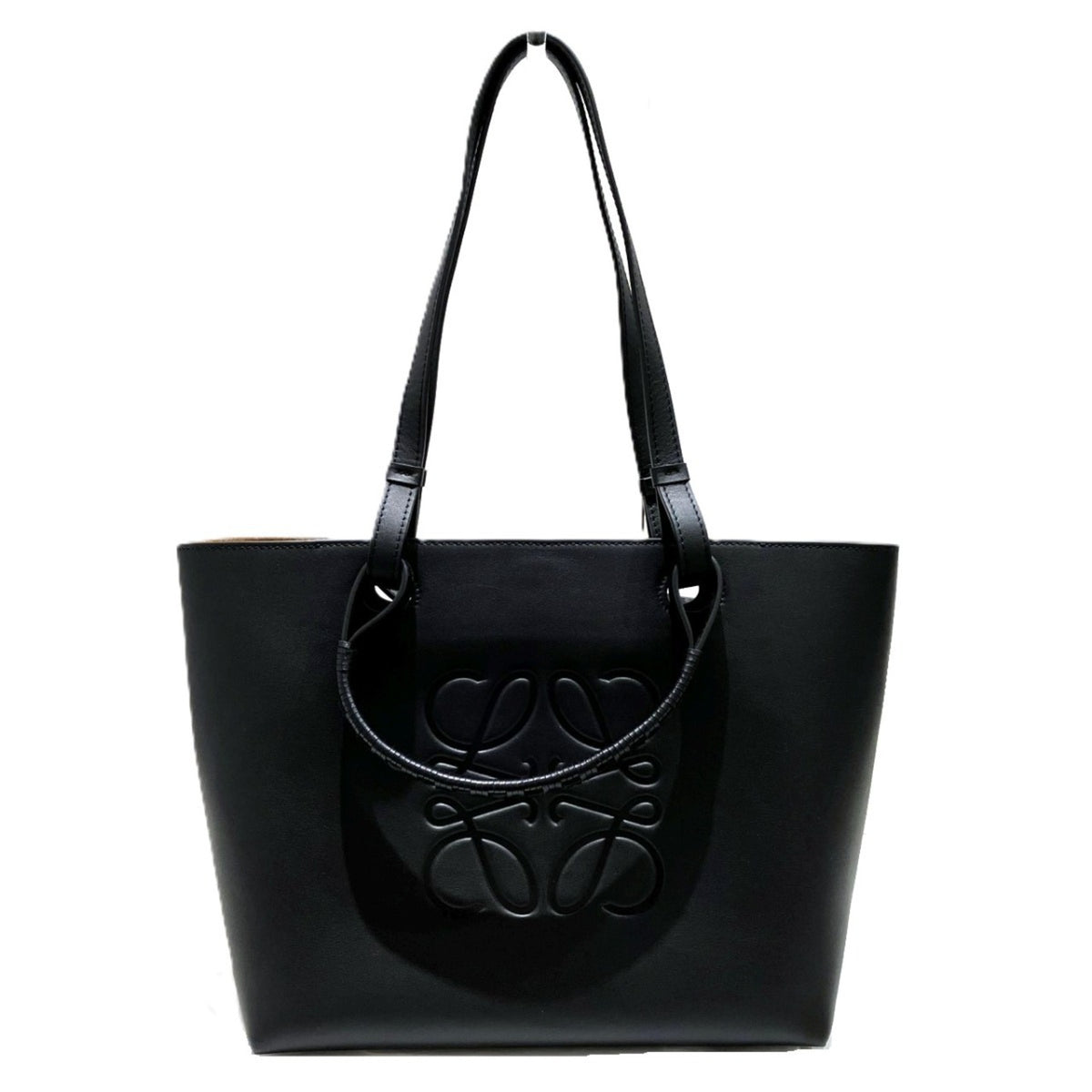 Loewe Black Leather Tote Bag (Pre-Owned)